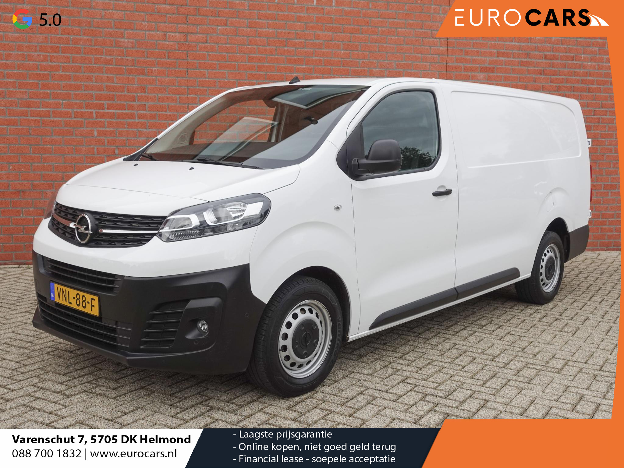 Opel Vivaro 1.5 CDTI L3H1 Edition Navigatie Cruise control Camera Airco Trekhaak 3Zits