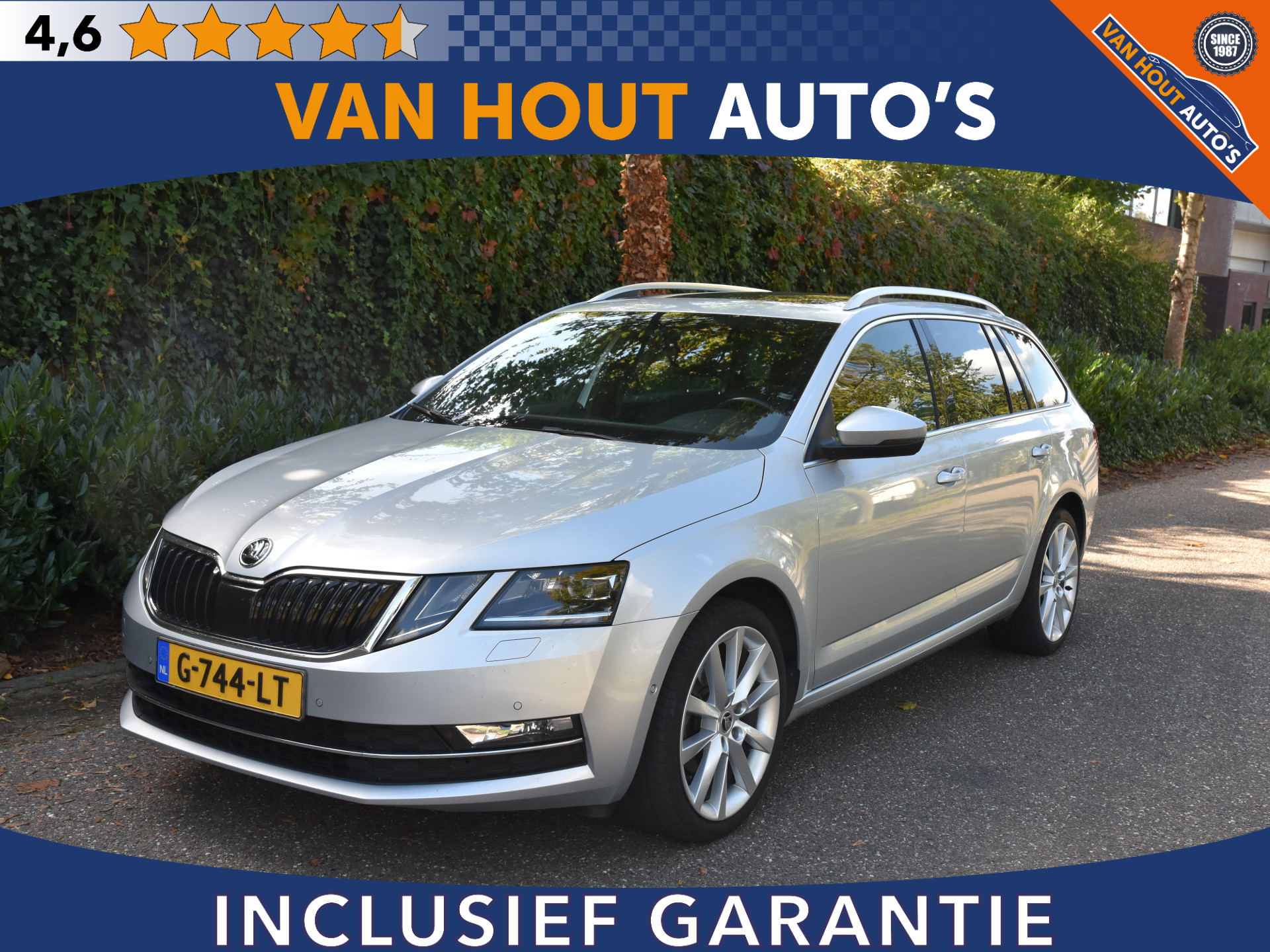 Škoda Octavia Combi 1.5 TSI Greentech Business Edition Plus | LEDER | PANORAMADAK | TREKHAAK | 18"LMV