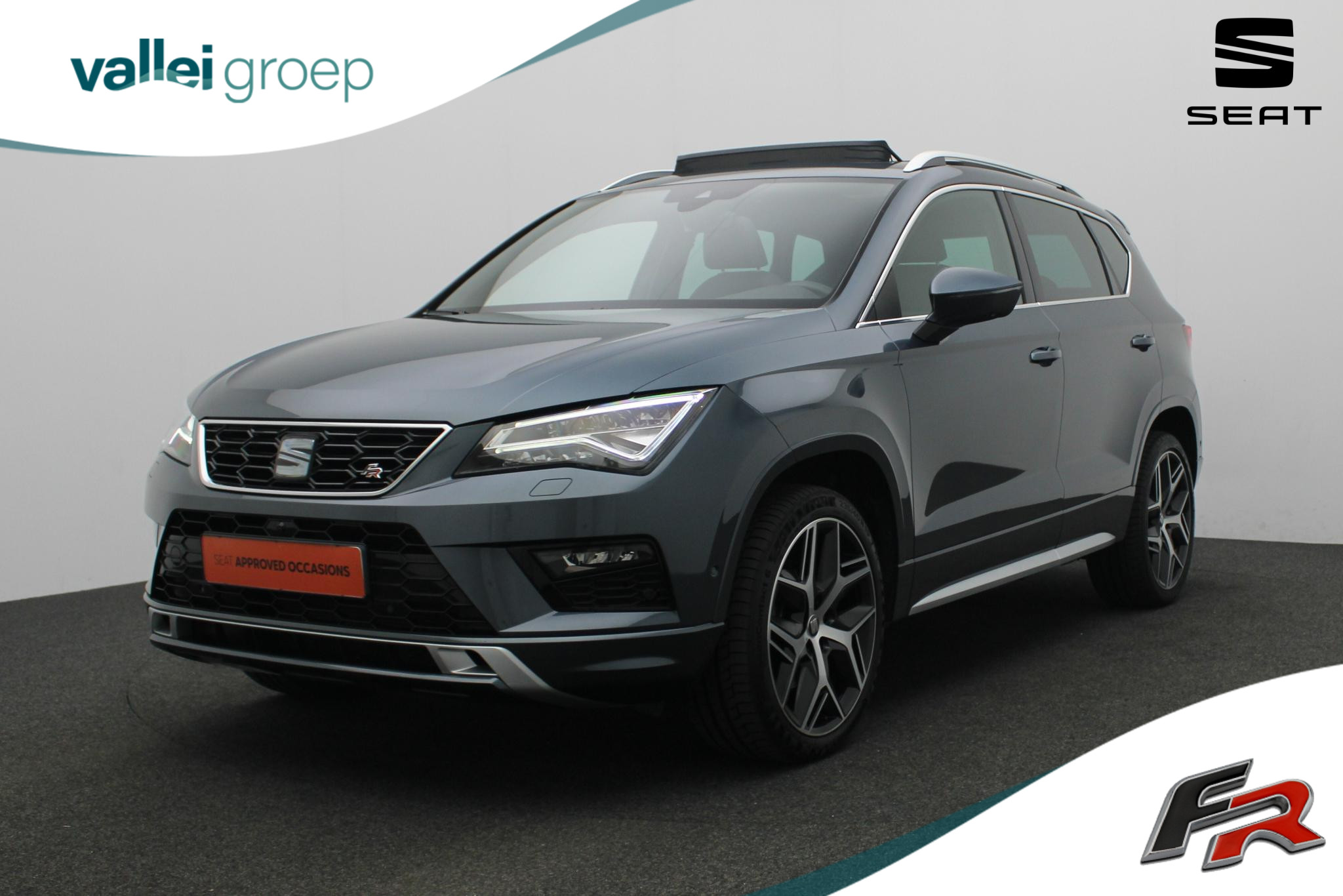 SEAT Ateca 1.5 TSI 150PK DSG FR Business Intense | Pano | Trekhaak | 19 inch | Navi | Keyless | Full LED | 360 camera | ACC | Virtual Cockpit