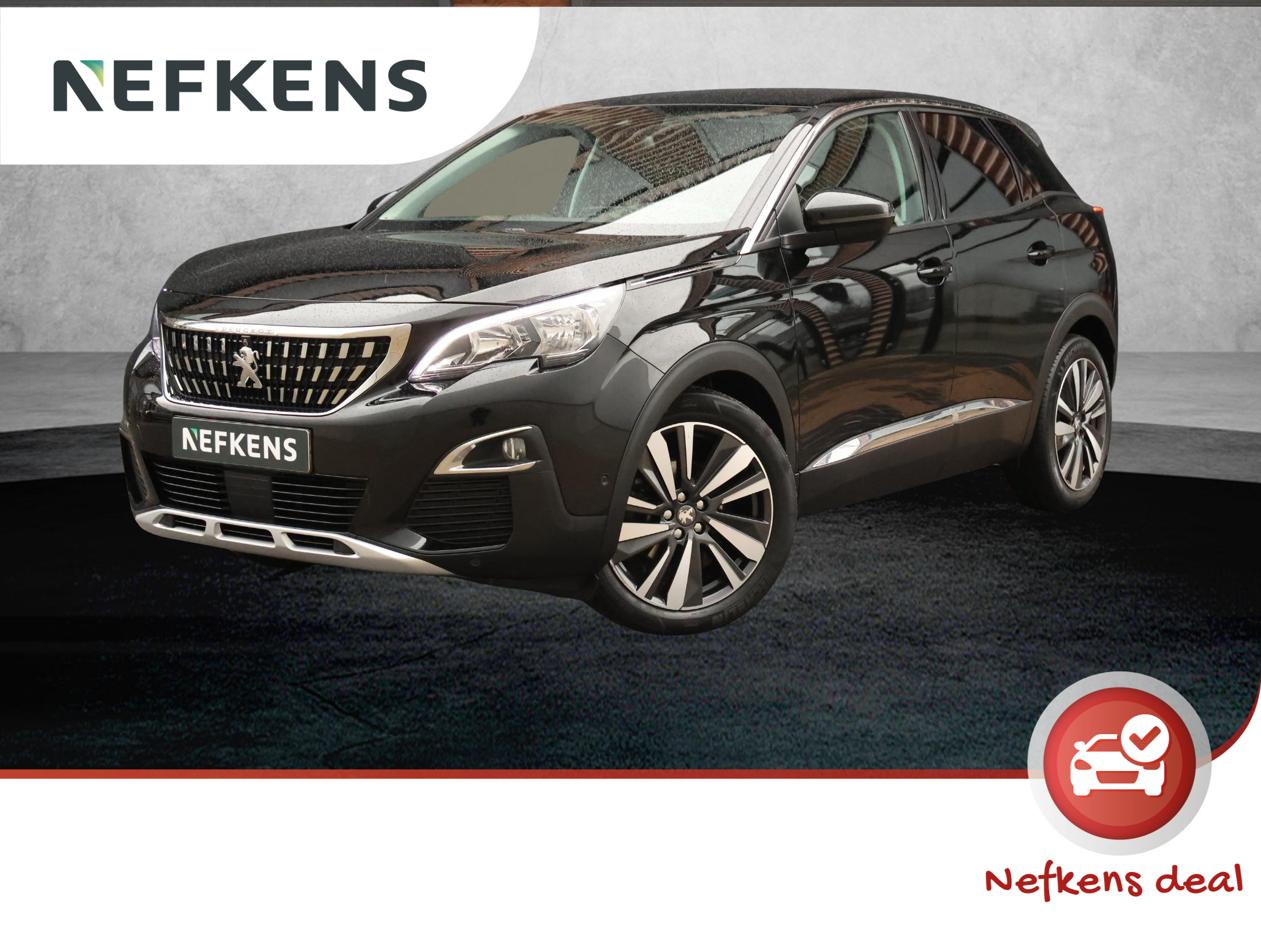 Peugeot 3008 130pk P.T. Premium (1ste eig./Camera/Keyless/Electr.klep/Dodehoekdetectie/19"LMV)