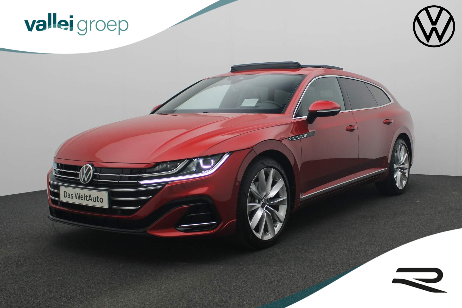 Volkswagen Arteon Shooting Brake 1.4 TSI 218PK DSG eHybrid R-Line Business+ | Pano | Trekhaak | 360 camera | Stoelverwarming voor/achter | HUD | DCC