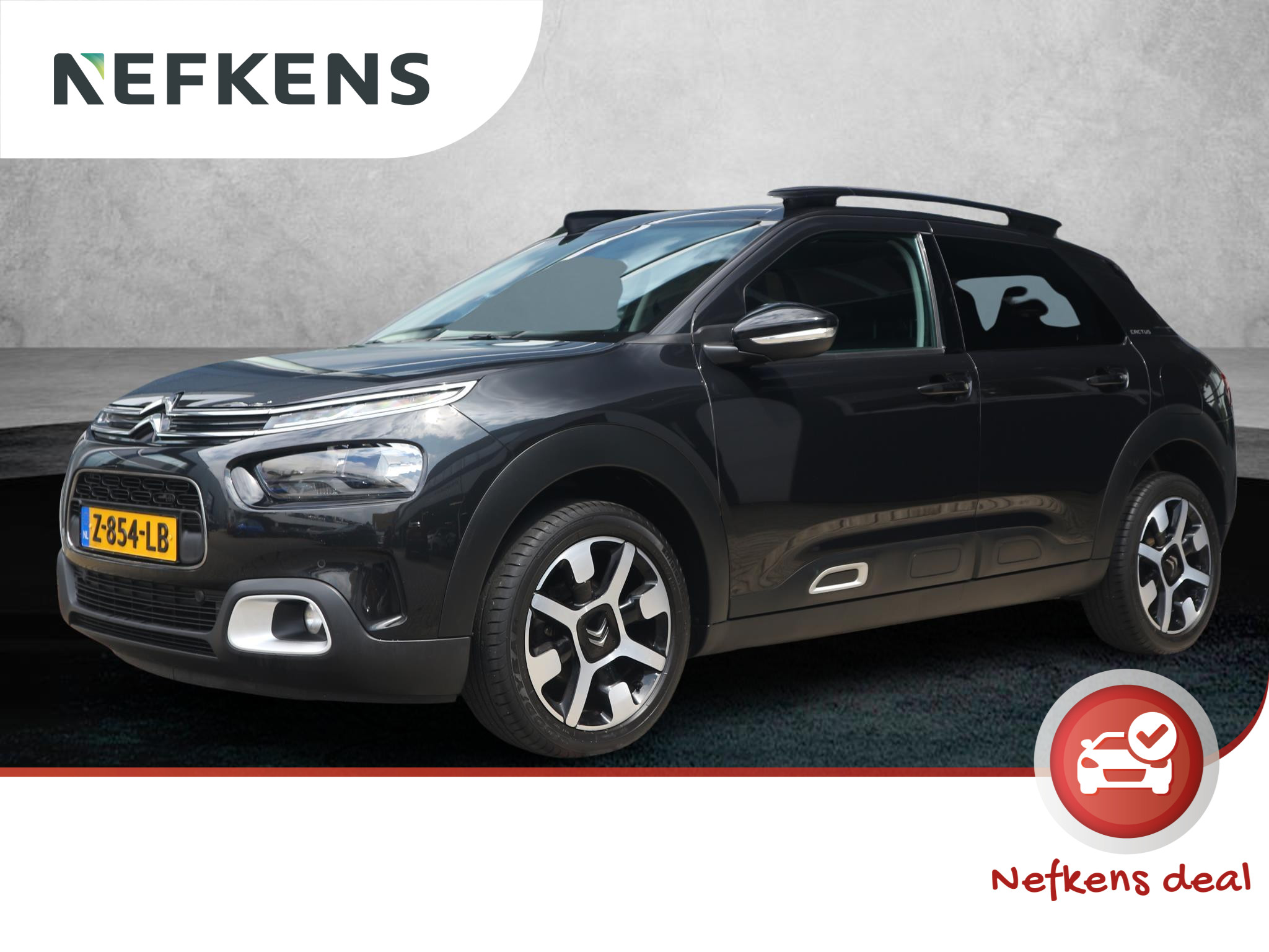 Citroën C4 Cactus 110pk P.T. Shine (Glazen dak/Camera/17"LMV/Climate/NAV.)