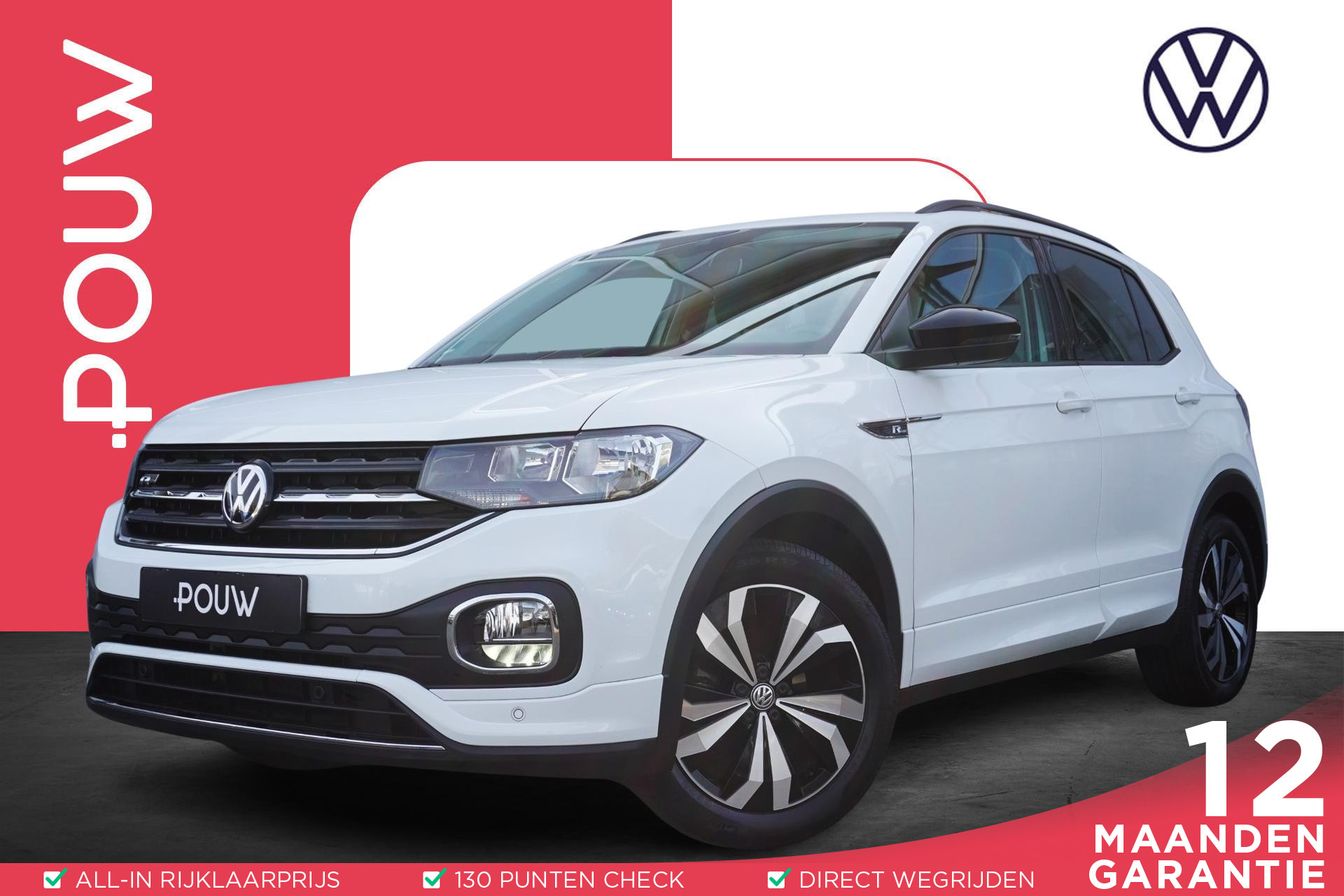 Volkswagen T-Cross 1.0 TSI 95pk Life | Dodehoekdetectie | Navigatie | Achteruitrijcamera