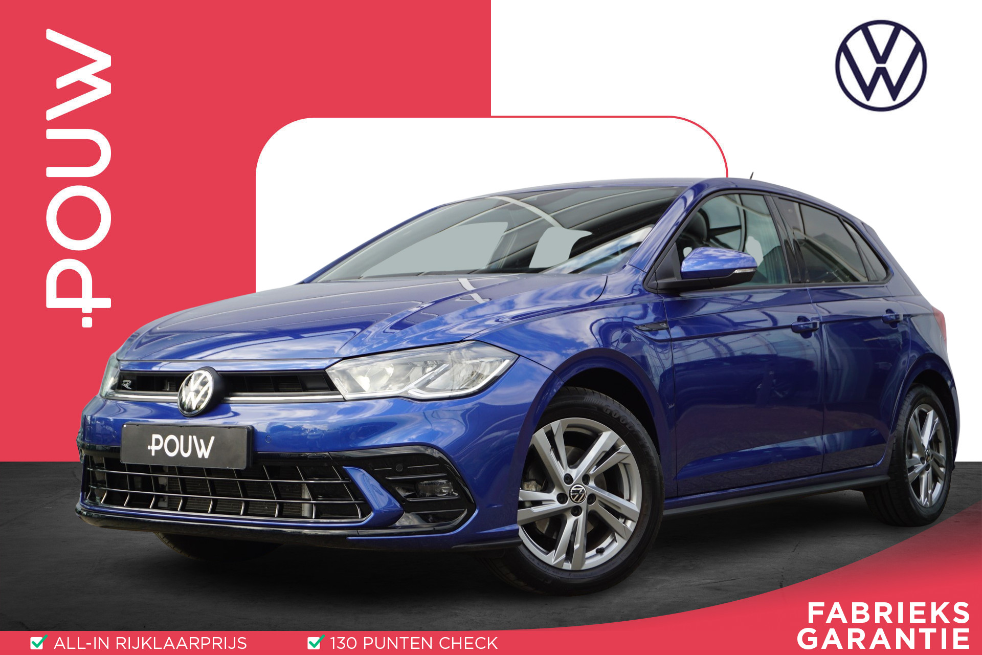 Volkswagen Polo 1.0 TSI 110pk DSG R-Line | Achteruitrijcamera | Apple Carplay & Android Auto | Parkeersensoren