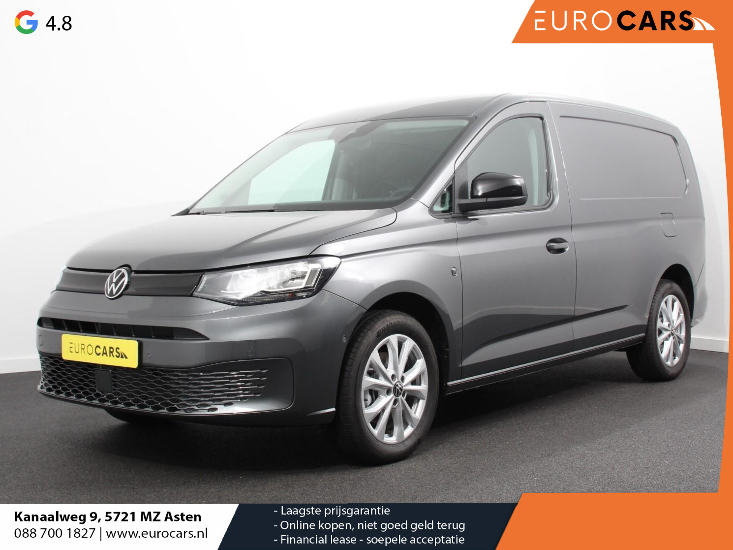 Volkswagen Caddy Cargo Maxi 2.0 TDI DSG Style | Navigatie | Airco | Lichtmetalen velgen | Betimmering | Trekhaak | Parkeer sensoren |