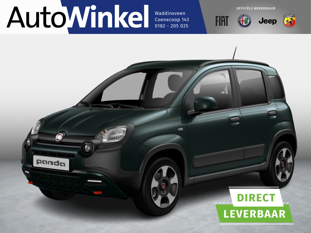 Fiat Panda Hybrid Cross | MY24 | Airco | Bluetooth Dakrails | LED | PDC
