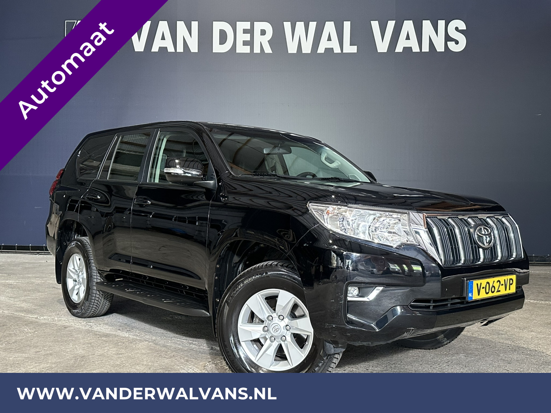 Toyota Land Cruiser 2.8 D-4D-F 177pk Automaat 3000kg Trekhaak Euro6 Airco | Camera | Navigatie | LM velgen Cruisecontrol, Parkeersensoren, Stoelverwarming, Verwarmde voorruit