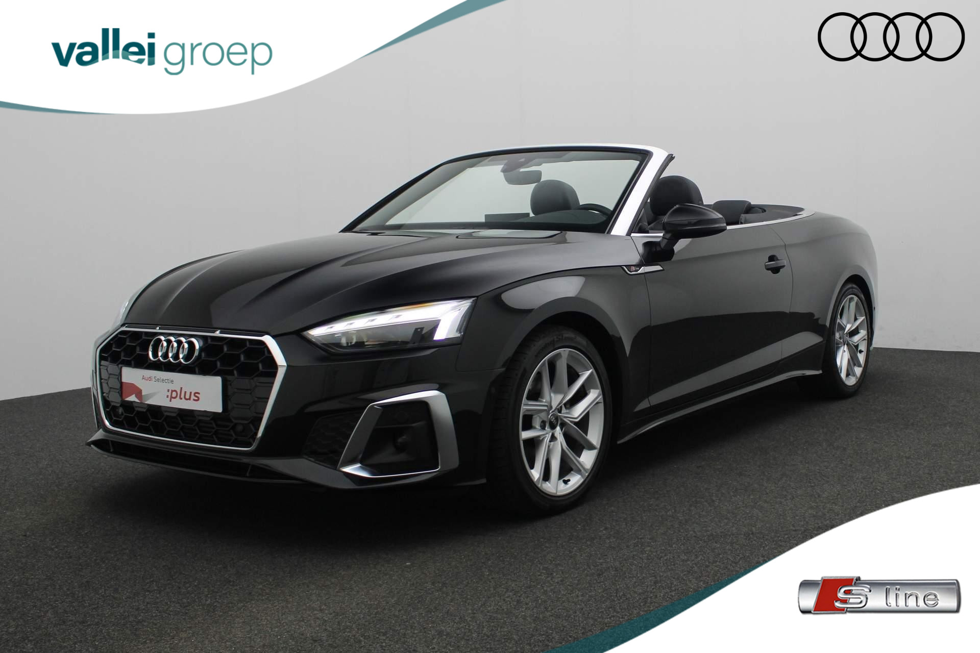 Audi A5 Cabriolet 35 TFSI 150PK DSG S edition / S-Line | Matrix LED | Leder/alcantara | Stoel-/achterbankverwarming | S-sportonderstel | Camera | Navi | Keyless