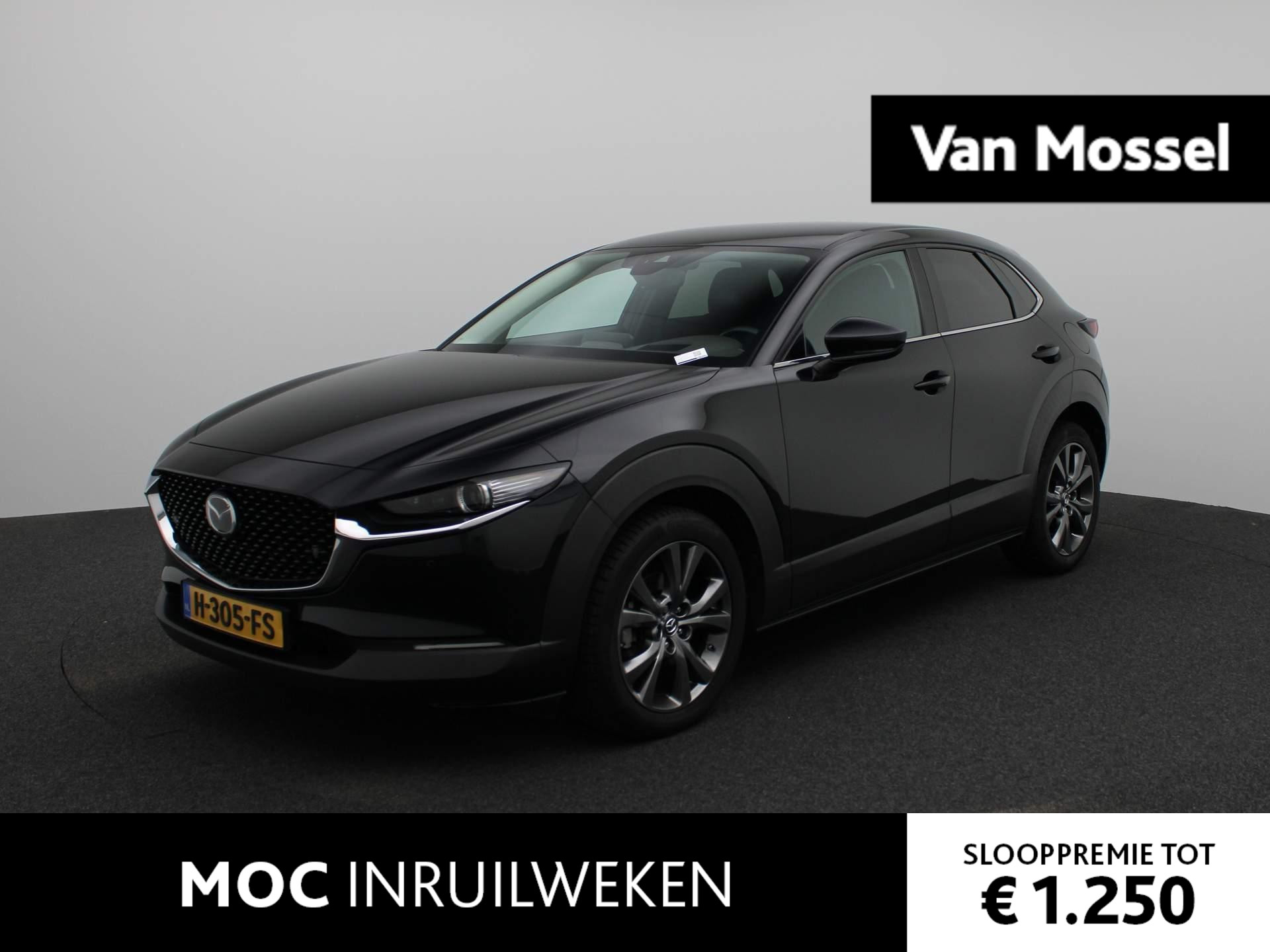 Mazda CX-30 2.0 e-SkyActiv-X M Hybrid Luxury | Leder | Climate Control | Parkeersensoren | Achteruitrijcamera | Stoel en Stuurverwarming |