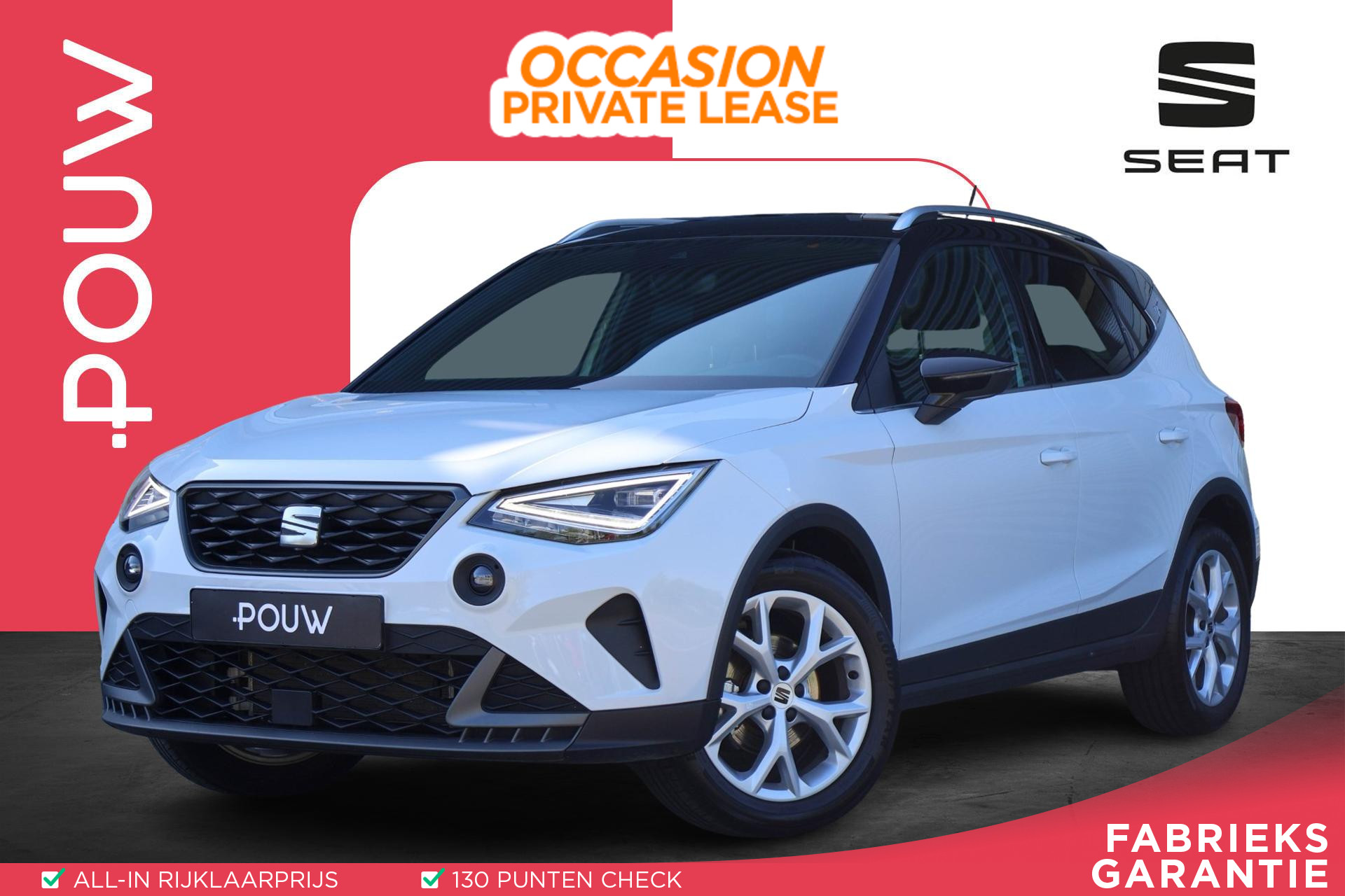 SEAT Arona 1.0 TSI 95pk FR Business Connect | Adaptieve Cruise Control | Apple CarPlay / Android Auto | Airco Automatisch | DAB