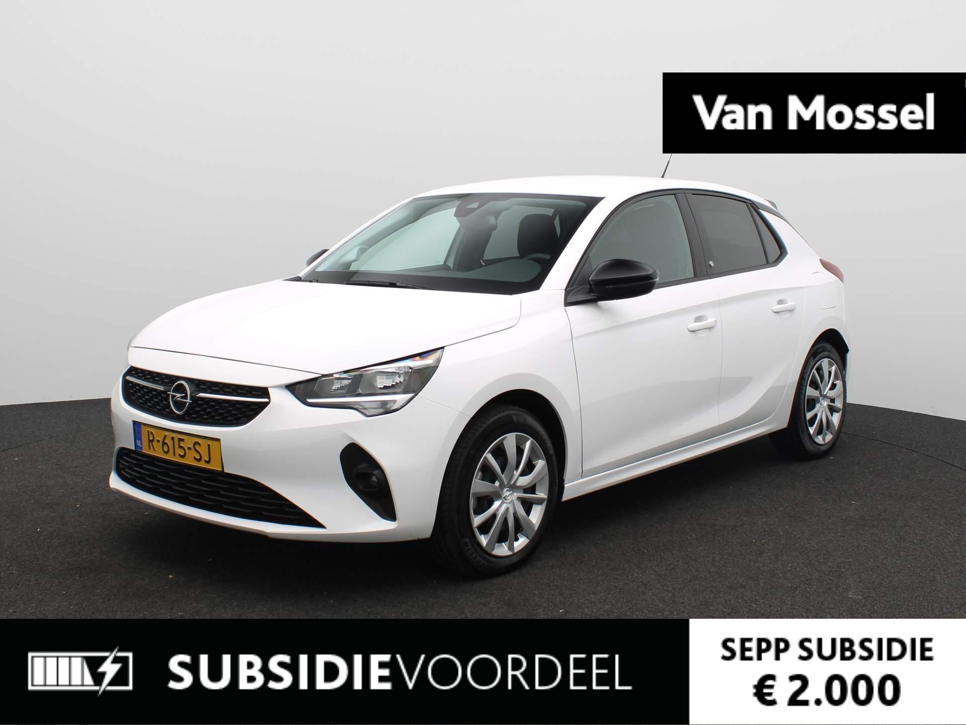 Opel Corsa-e Edition 50 kWh | APPLE-ANDROID CARPLAY | KEYLESS START | DONKER GETINTE RAMEN |