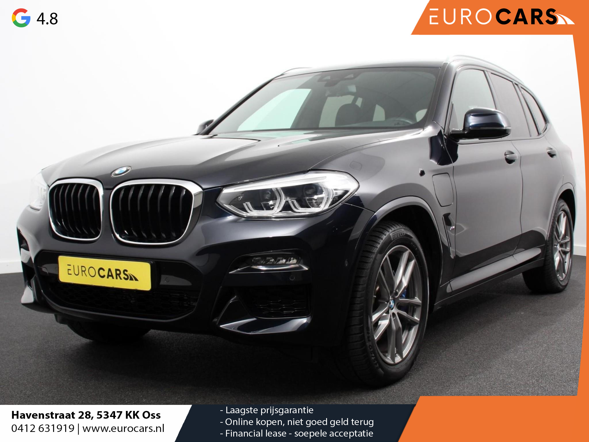 BMW X3 xDrive30e 292pk Hybrid Steptronic M Sport | Navigatie | Apple Carplay/Android Auto | Parkeersensoren | Camera | Panoramadak | Adaptive Cruise Control | Adaptieve LED-koplampen | Sound-systeem Harman-Kardon | Climatronic