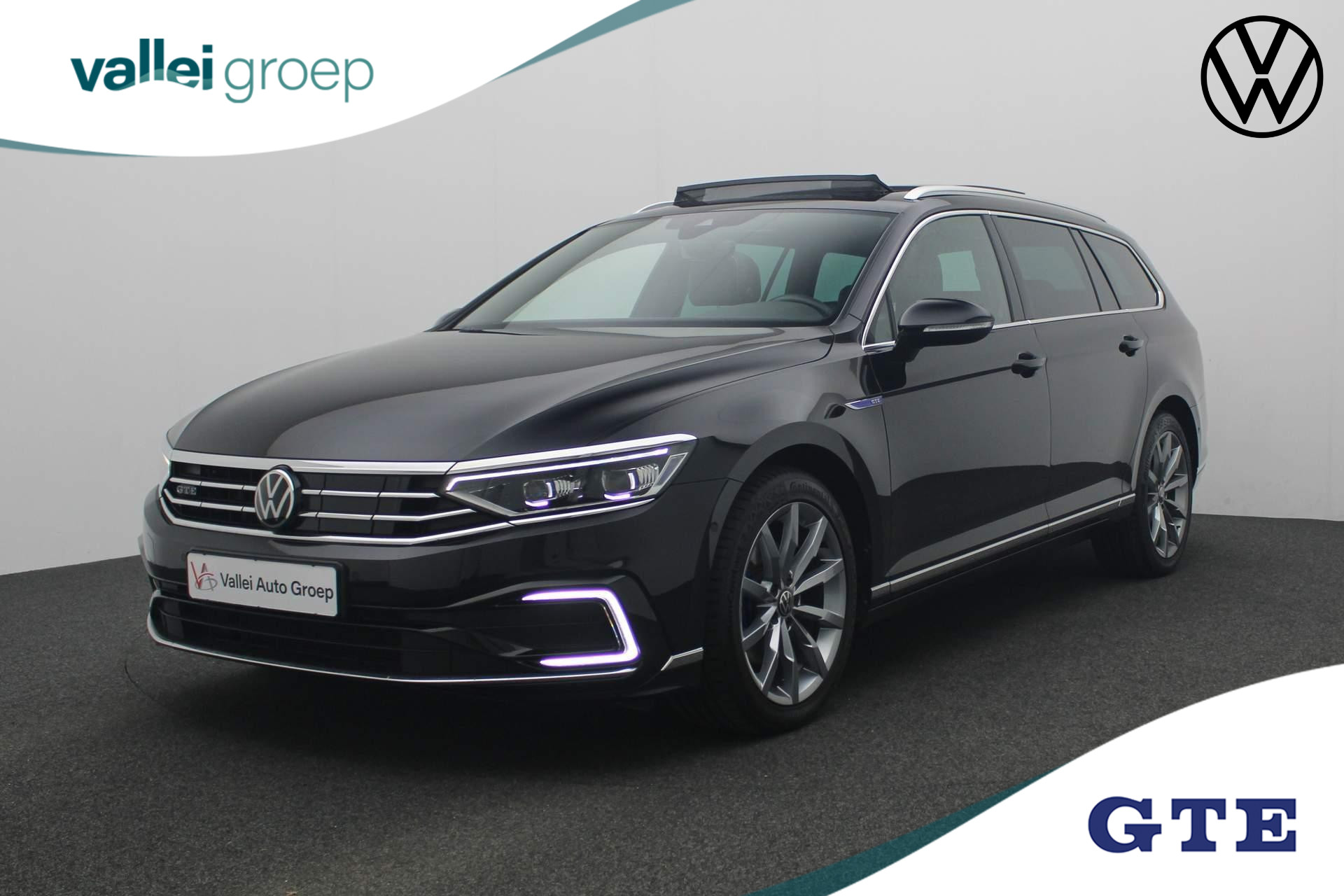 Volkswagen Passat Variant 1.4 TSI 218PK DSG PHEV GTE Business | Pano | Leder | IQ Light | Navi Discover Pro | Stoelverwarming | Camera | Adaptief onderstel | Massage | ACC | Keyless