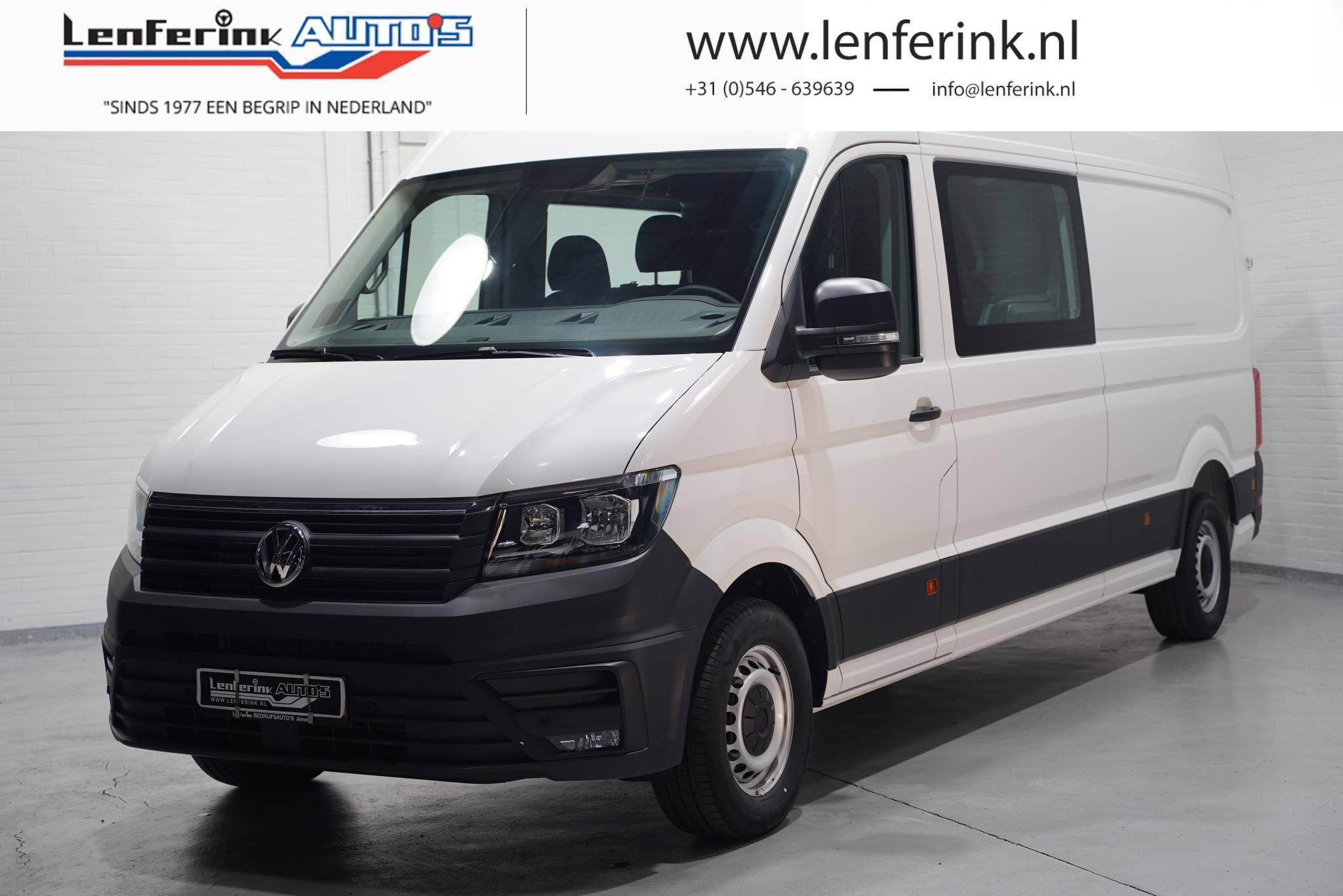 Volkswagen Crafter 2.0 TDI 140 pk L4H3 Dubbel Cabine 6p Airco Cruise control, Bluetooth, PDC V+A