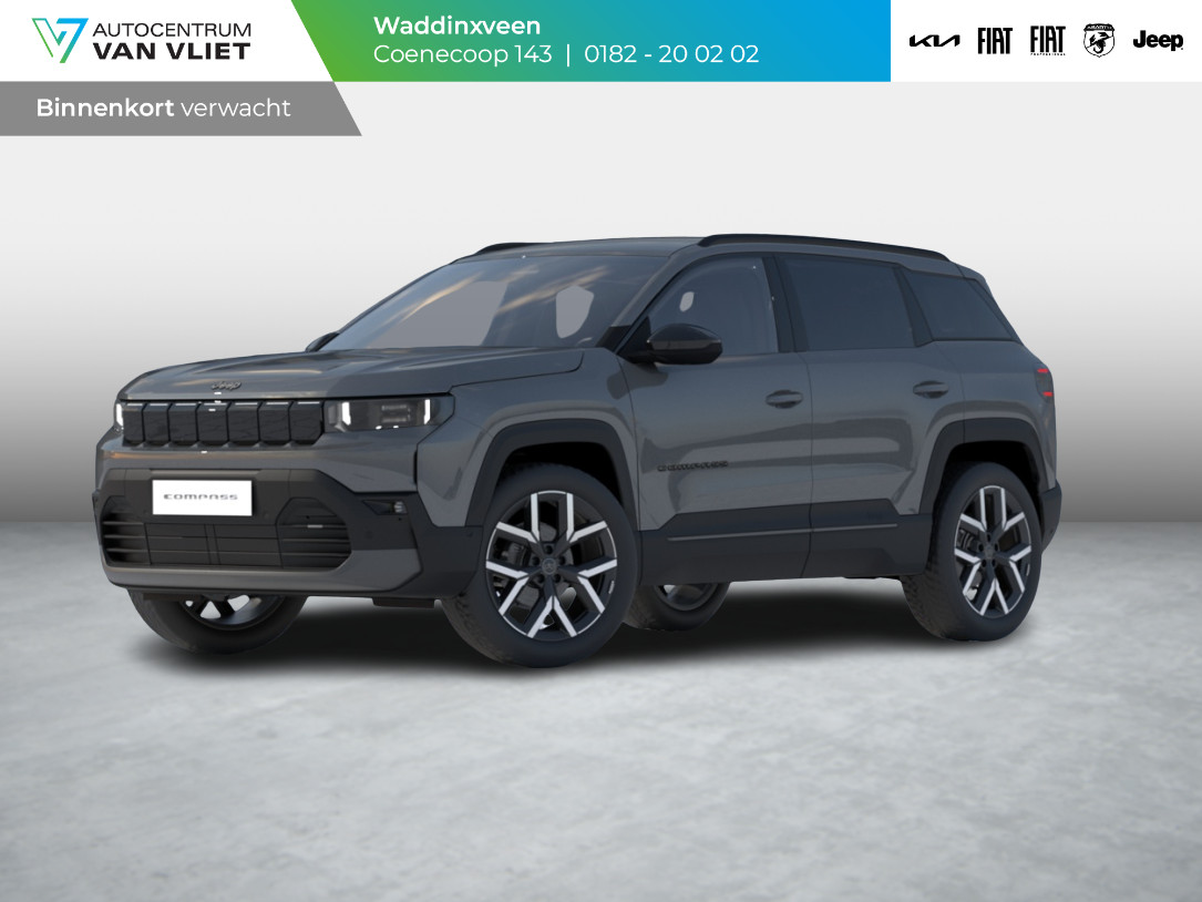 Jeep Compass First Edition 74 kWh | Adapt. Cruise | Camera | Carplay | 20" | Elektr. A-Klep | Navi | Winter Pack
