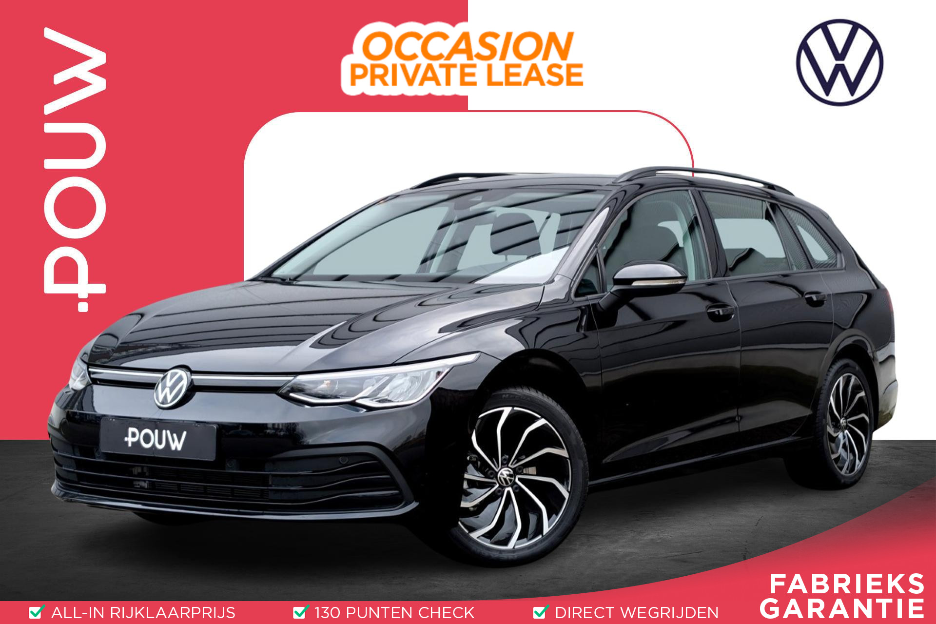 Volkswagen Golf Variant 1.5 eTSI 130pk DSG Life Business | Camera | Ergo Comfortstoel | Navigatie