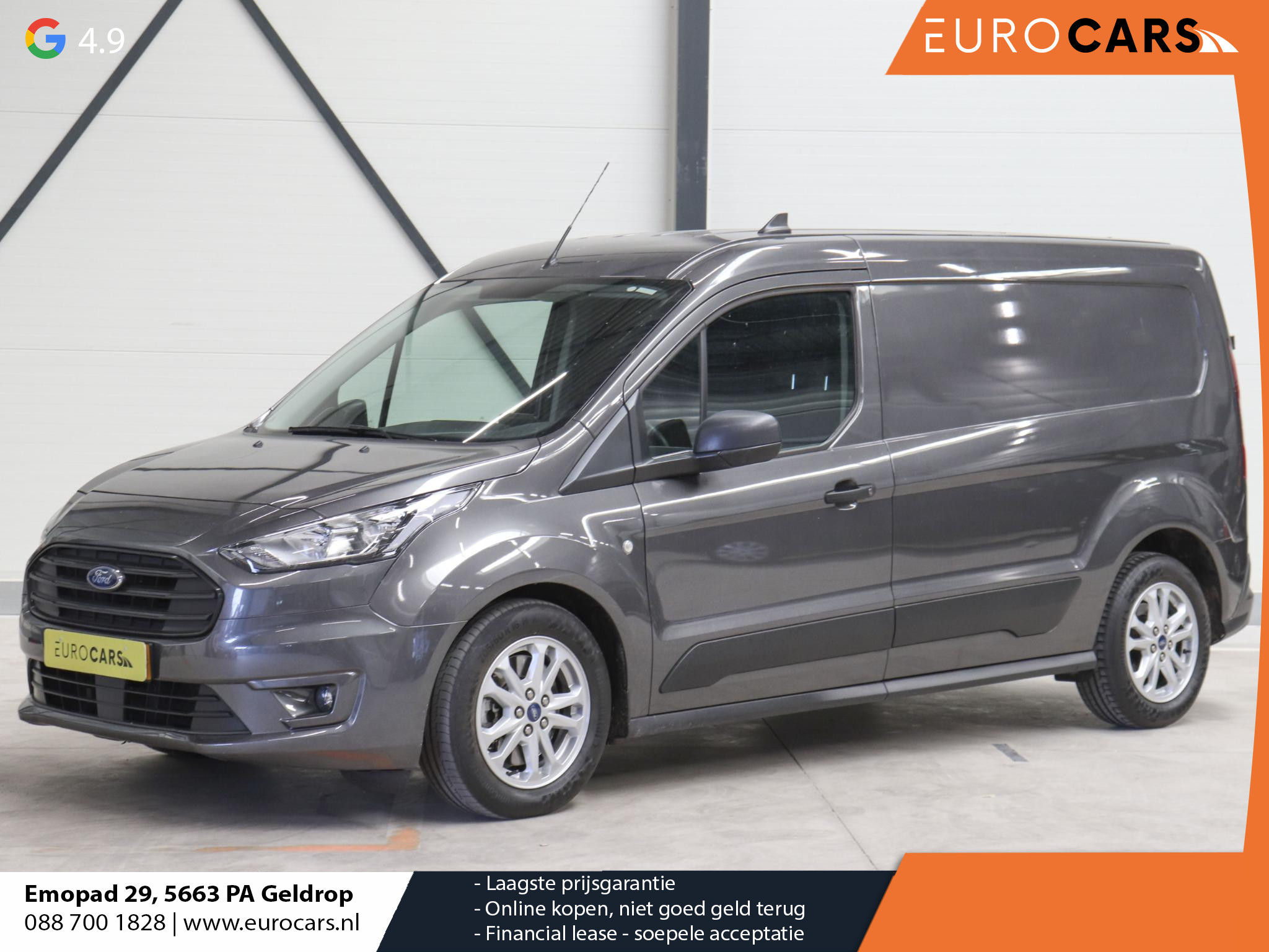 Ford Transit Connect 100pk L2 Trend Automaat Airco Navi Trekhaak Cruise