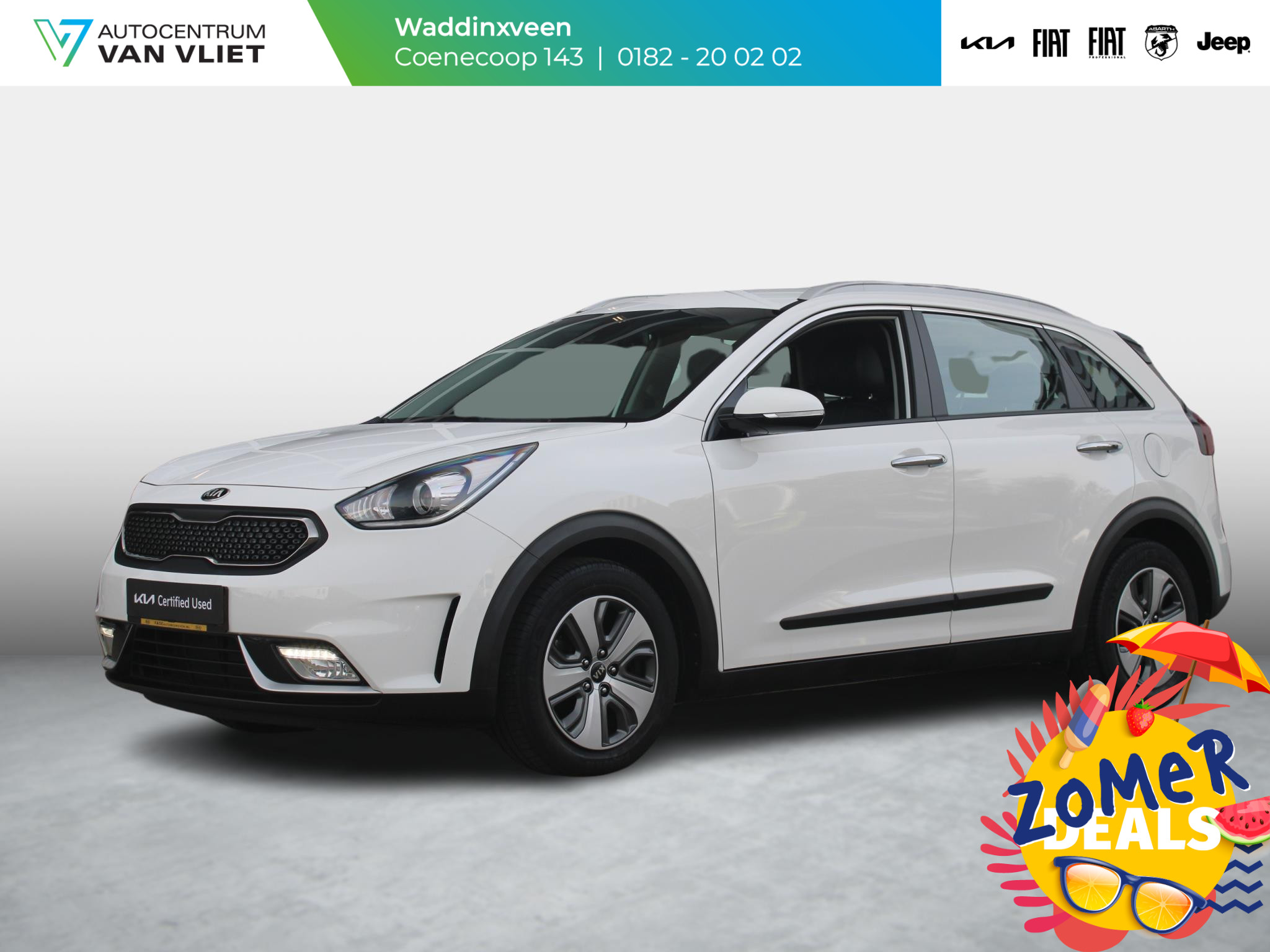 Kia Niro 1.6 GDi Hybrid DynamicLine | Navi | Clima | Camera | Cruise | Carplay l Incl. gratis winterset