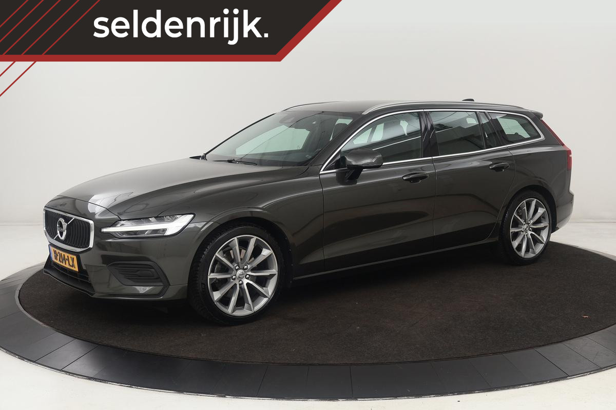 Volvo V60 2.0 T4 Momentum Pro | Trekhaak | Adaptive cruise | Stoelverwarming | Carplay | BLIS | Navigatie | Full LED | DAB | Half leder | Climate control