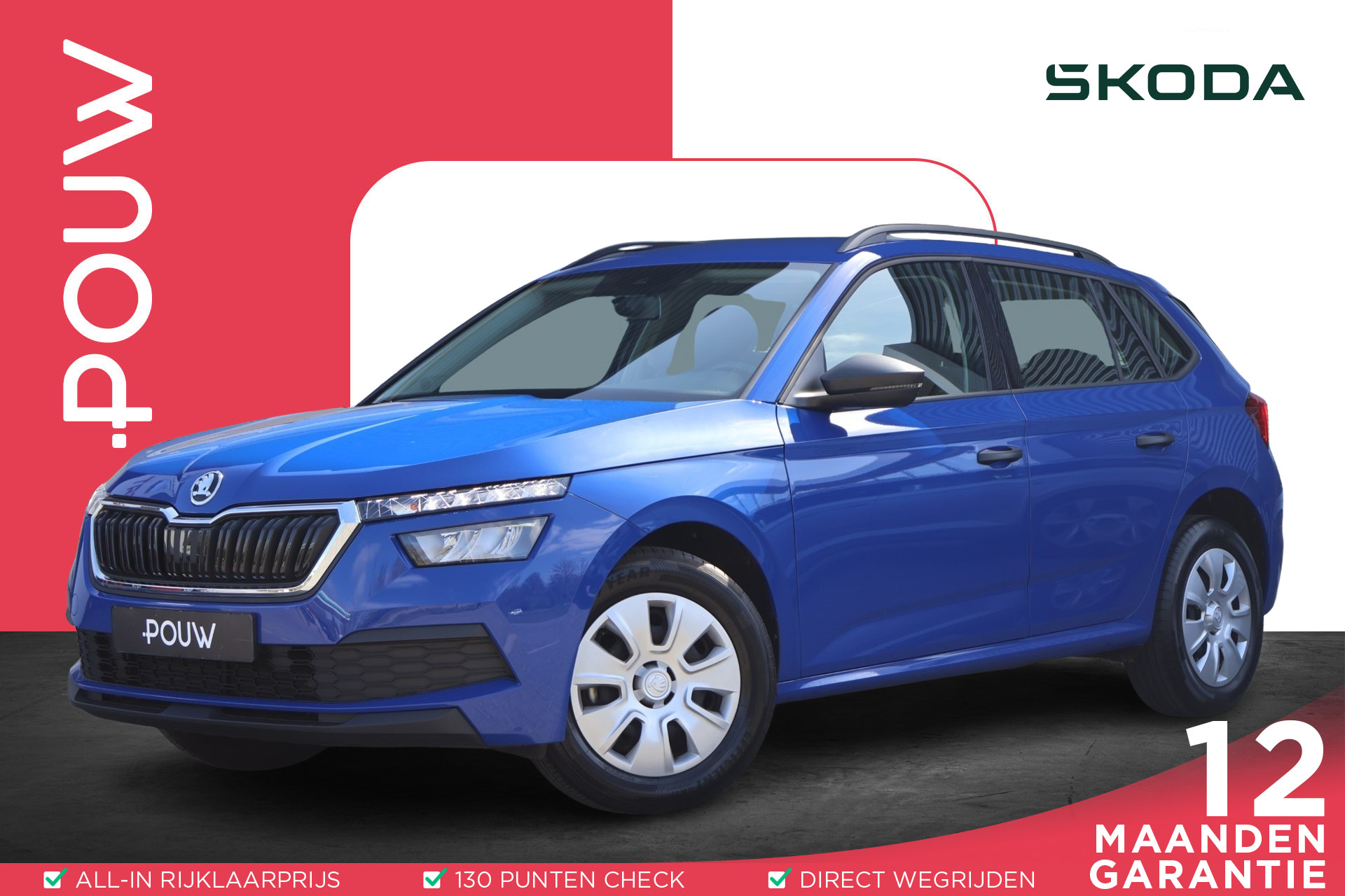 Škoda Kamiq 1.0 TSI 95pk Active | Radio | Airco | DAB