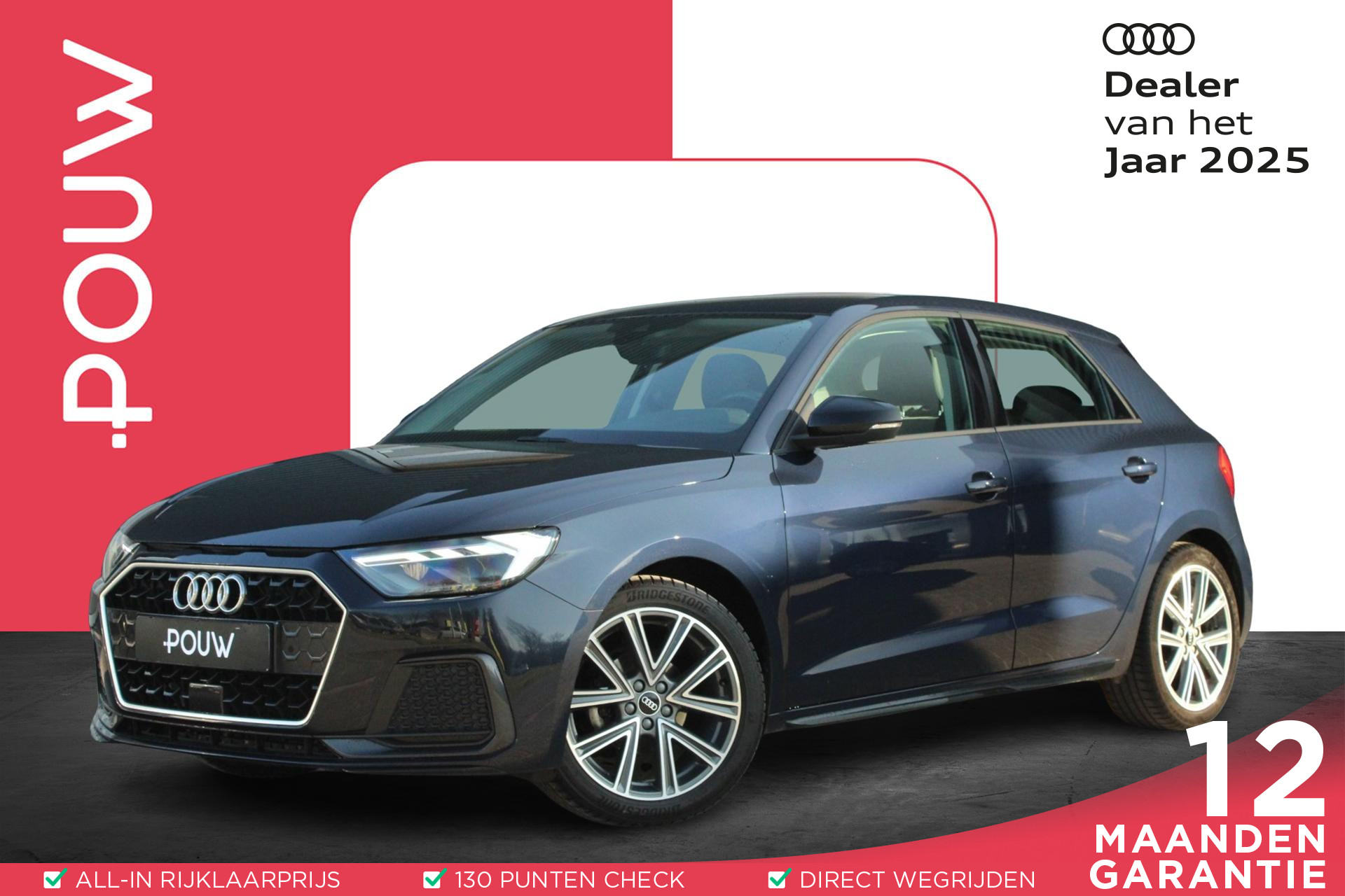 Audi A1 Sportback 25 TFSI 95pk Epic | Achteruitrijcamera | Apple Carplay / Android Auto | LED Koplampen | Cruise Control