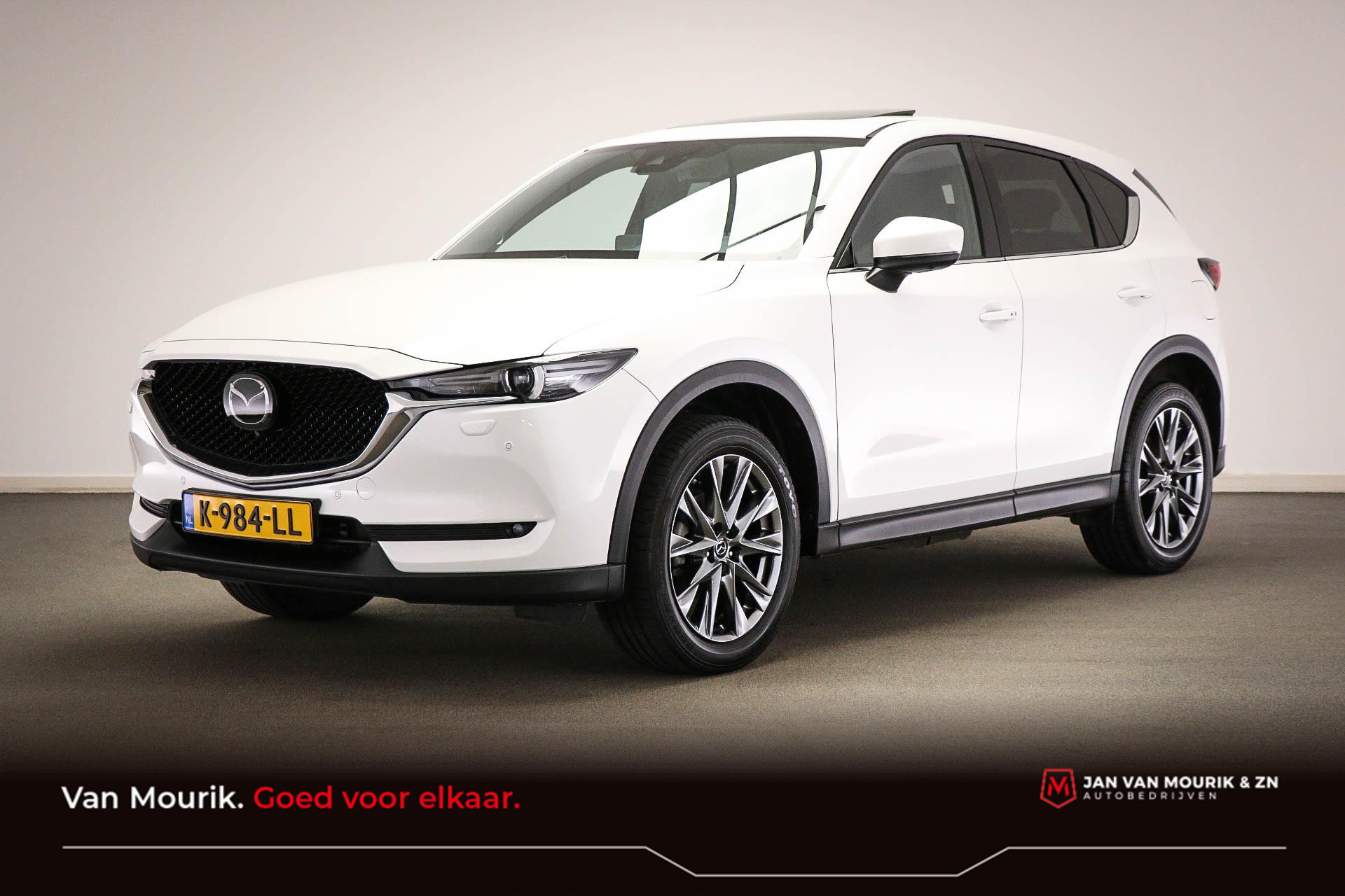 Mazda CX-5 2.5 SkyActiv-G 194 Signature | LED | SCHUIFDAK | HEAD UP | ACC | DAB | APPE | 360 CAMERA | TREKHAAK | 19" | DEALER ONDERHOUDEN