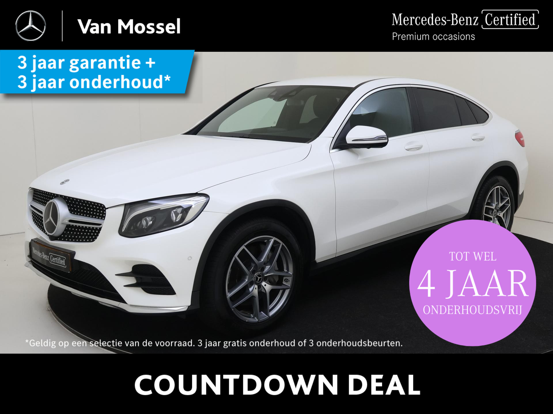 Mercedes-Benz GLC Coupé 220 d 4MATIC Sport Edition Premium /AMG /Night pakket /Rijassistentiepakket plus /360 Camera /48.113 km!