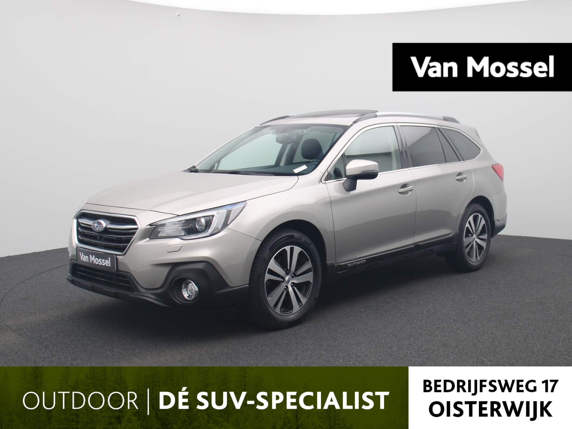 Subaru Outback 2.5i AWD Premium | AUTOMAAT | SCHUIFDAK | HARMAN-KARDON AUDIO | LEDER | NAVIGATIE | ACHTERUITRIJCAMERA | CLIMATE CONTROL | ELEKTRISCHE ACHTERKLEP | ELEKTRISCHE BESTUURDERSSTOEL MET GEHEUGEN | ADAPTIVE CRUISE CONTROL | TREKHAAK MAX. 2000KG | STOELVERWARMING | LED KOPLAMPEN |