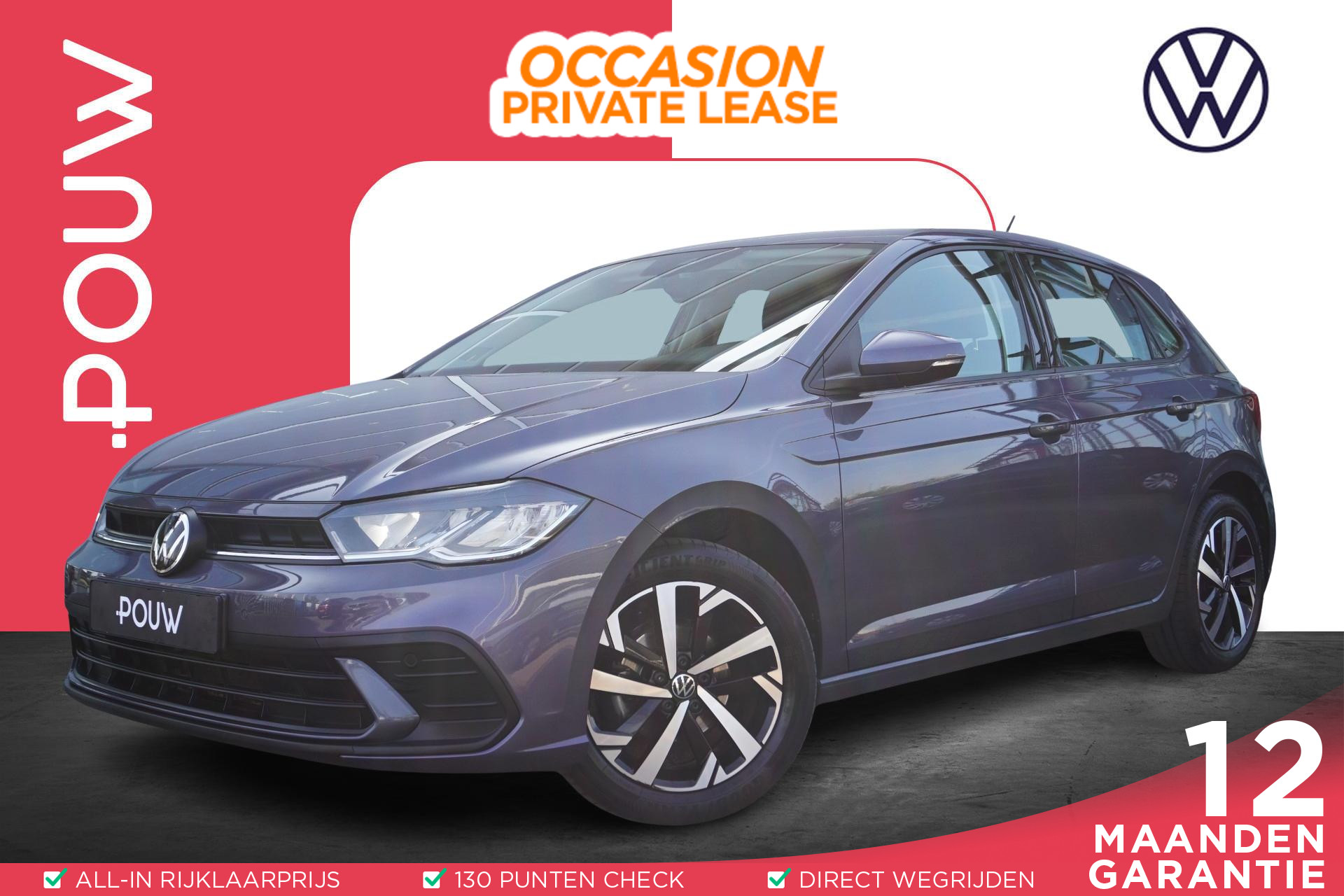Volkswagen Polo 1.0 TSI 95pk Life | Apple Carplay & Android Auto | Parkeersensoren | Airco