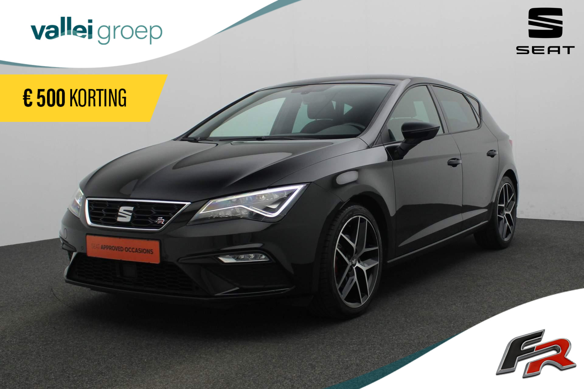 SEAT Leon 1.5 TSI 150PK DSG FR | Full LED | 18 inch | BEATS | ACC | Camera | Clima | Apple Carplay / Android Auto