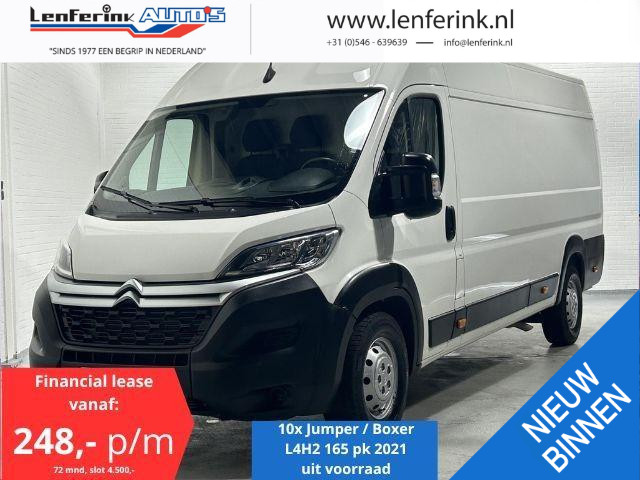 Peugeot Boxer 2.2 BlueHDi 165 pk L4H2 10x Voorraad Jumper/Boxer