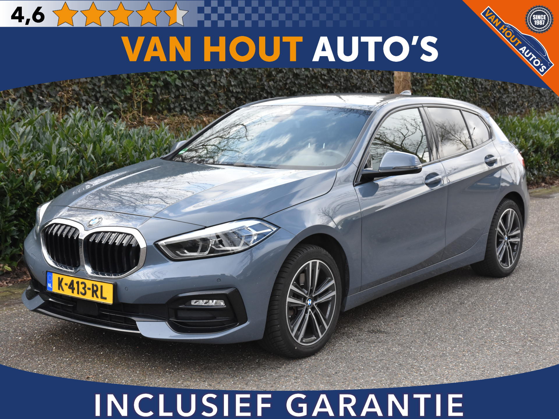 BMW 1 Serie 118i High Executive | SPORTLEDER | TREKHAAK | STOEL/STUUR VERW