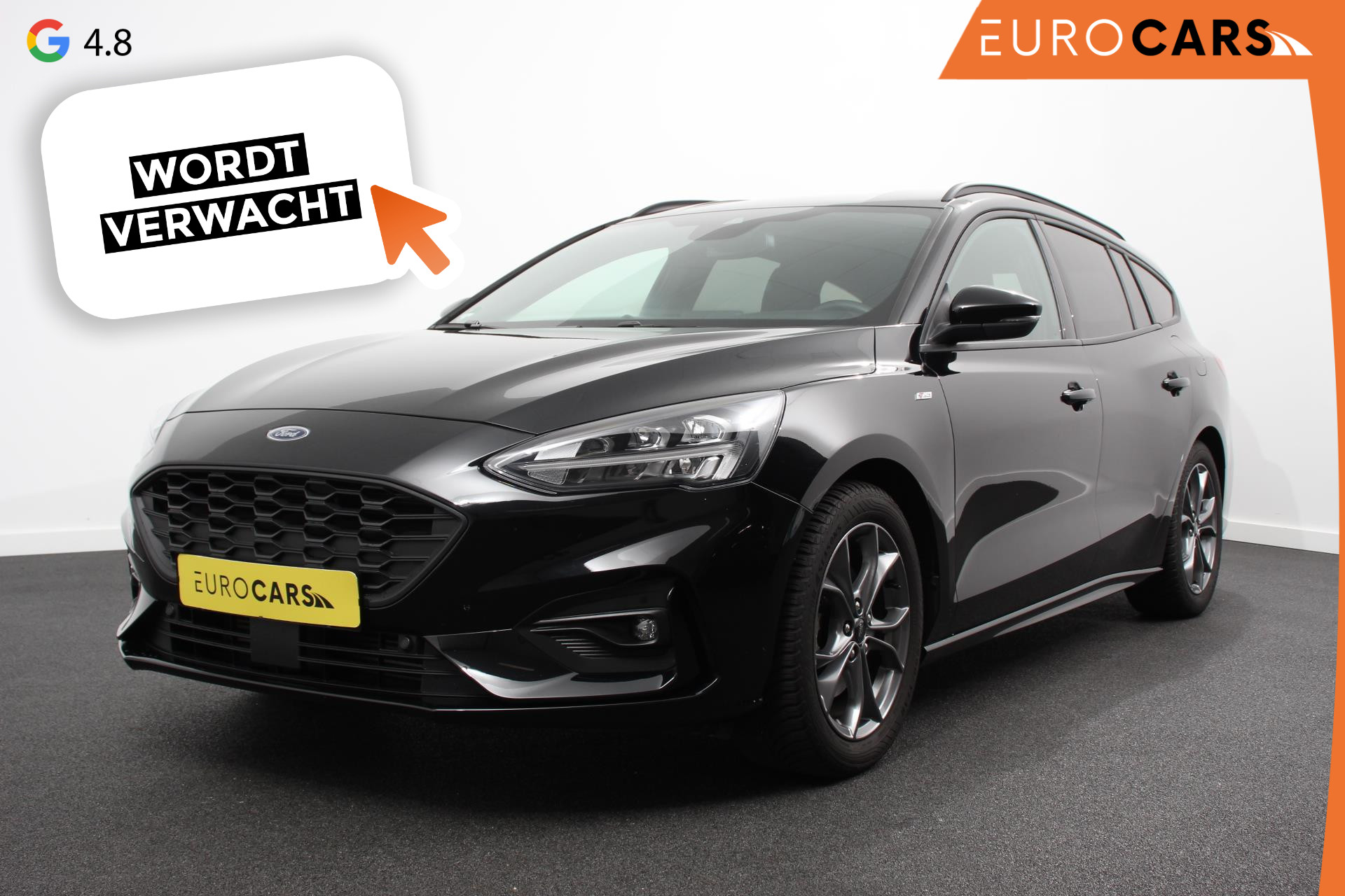 Ford Focus Wagon 1.0 EcoBoost ST Line 125 Pk | Navigatie | Adaptive Cruise Control | Trekhaak | Head Up Display | Privacy Glass | Lane Assist |