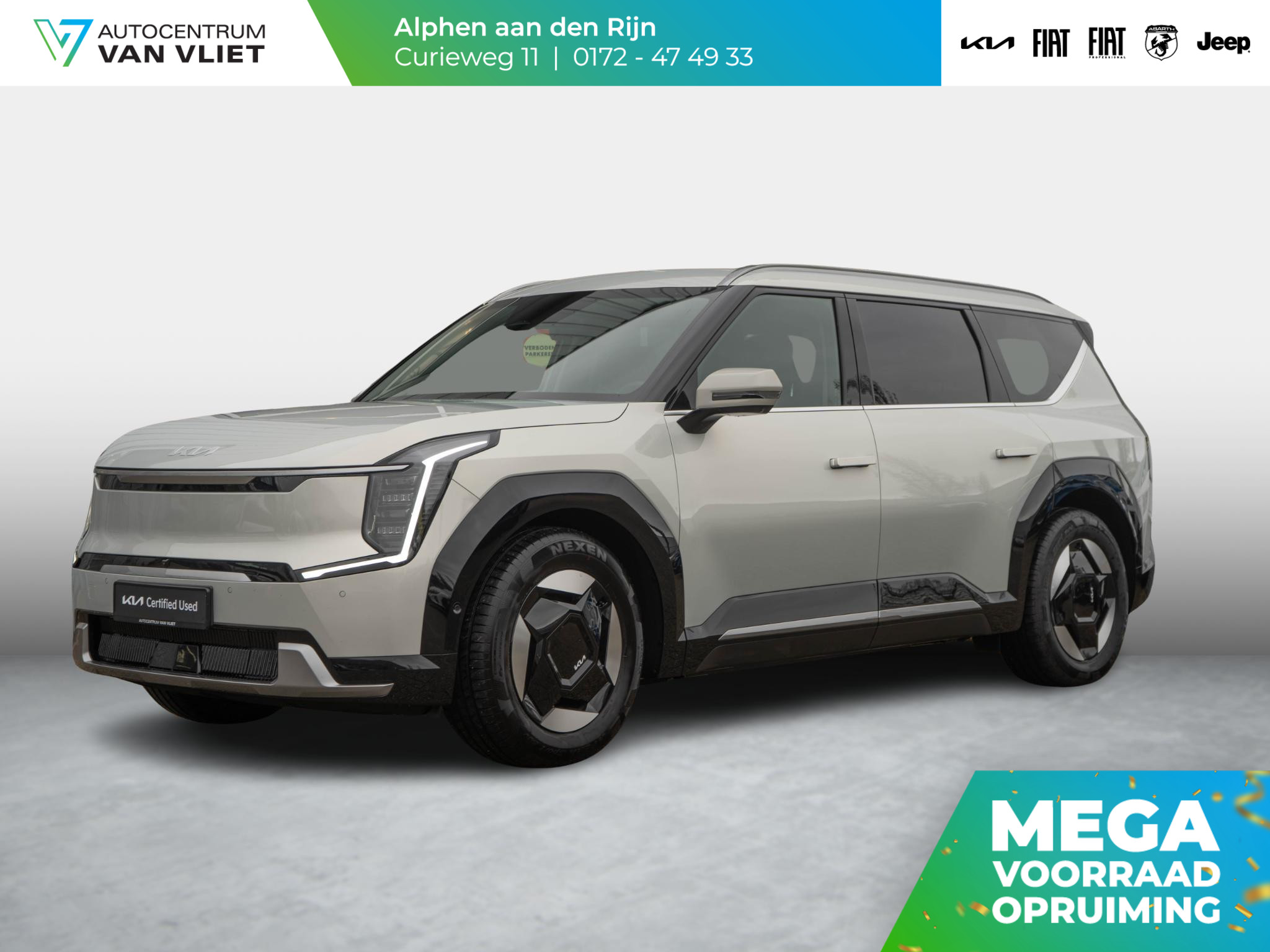 Kia EV9 Launch Edition 99.8 kWh | Massage Stoel | Stoel en stuur verwarming | Navigatie |