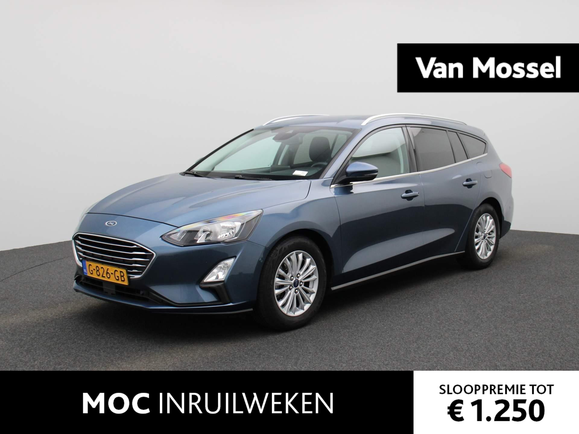 Ford Focus Wagon 1.0 EcoBoost Titanium Business | ACHTERUITRIJCAMERA | NAVIGATIE | CLIMATE CONTROL | PARKEERSENSOREN | CRUISE CONTROL |