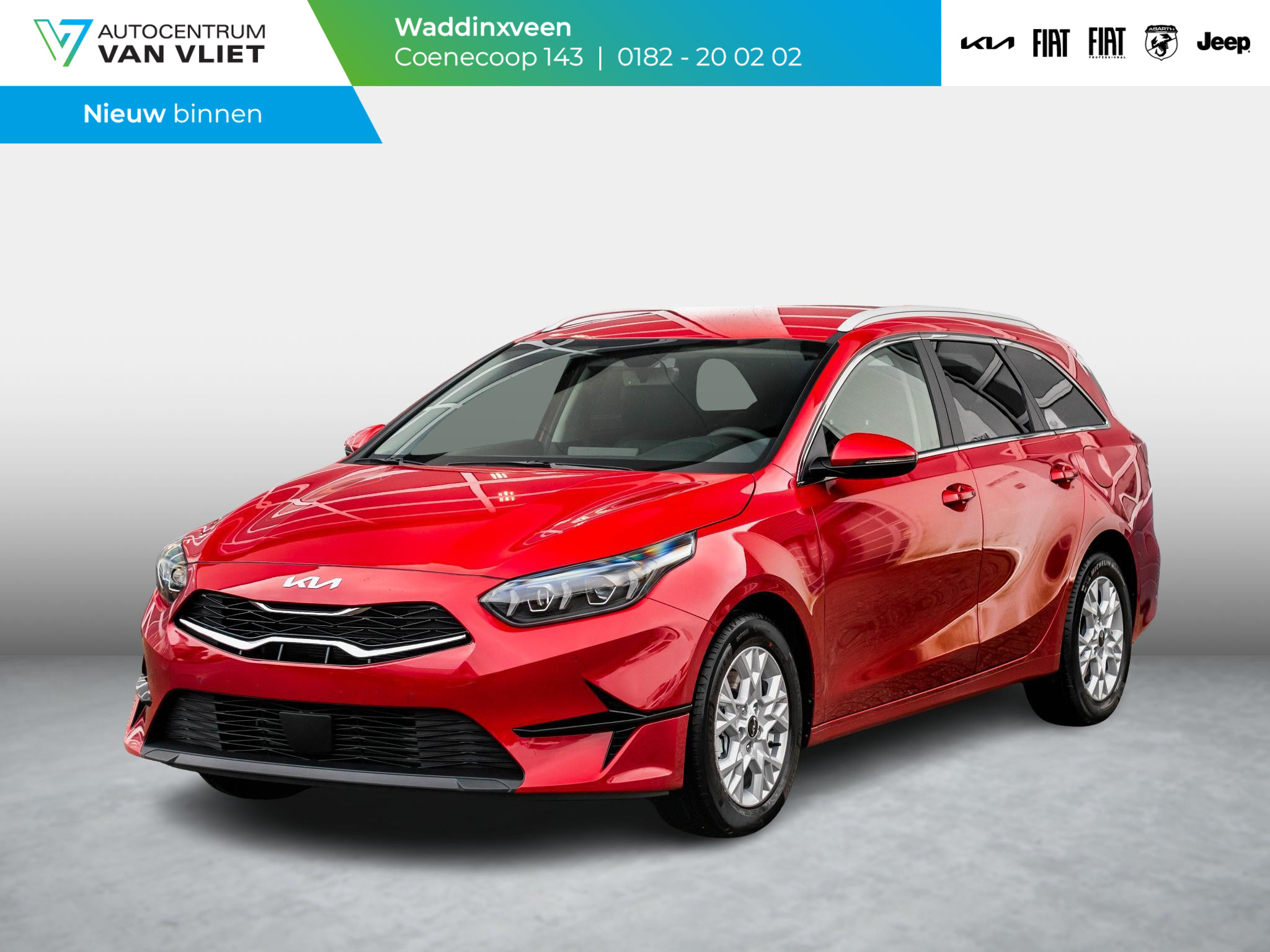 Kia Ceed Sportswagon 1.5 T-GDi DynamicPlusLine leverbaar in overleg l Navigatie l Stoel stuur verwarming l Camera l