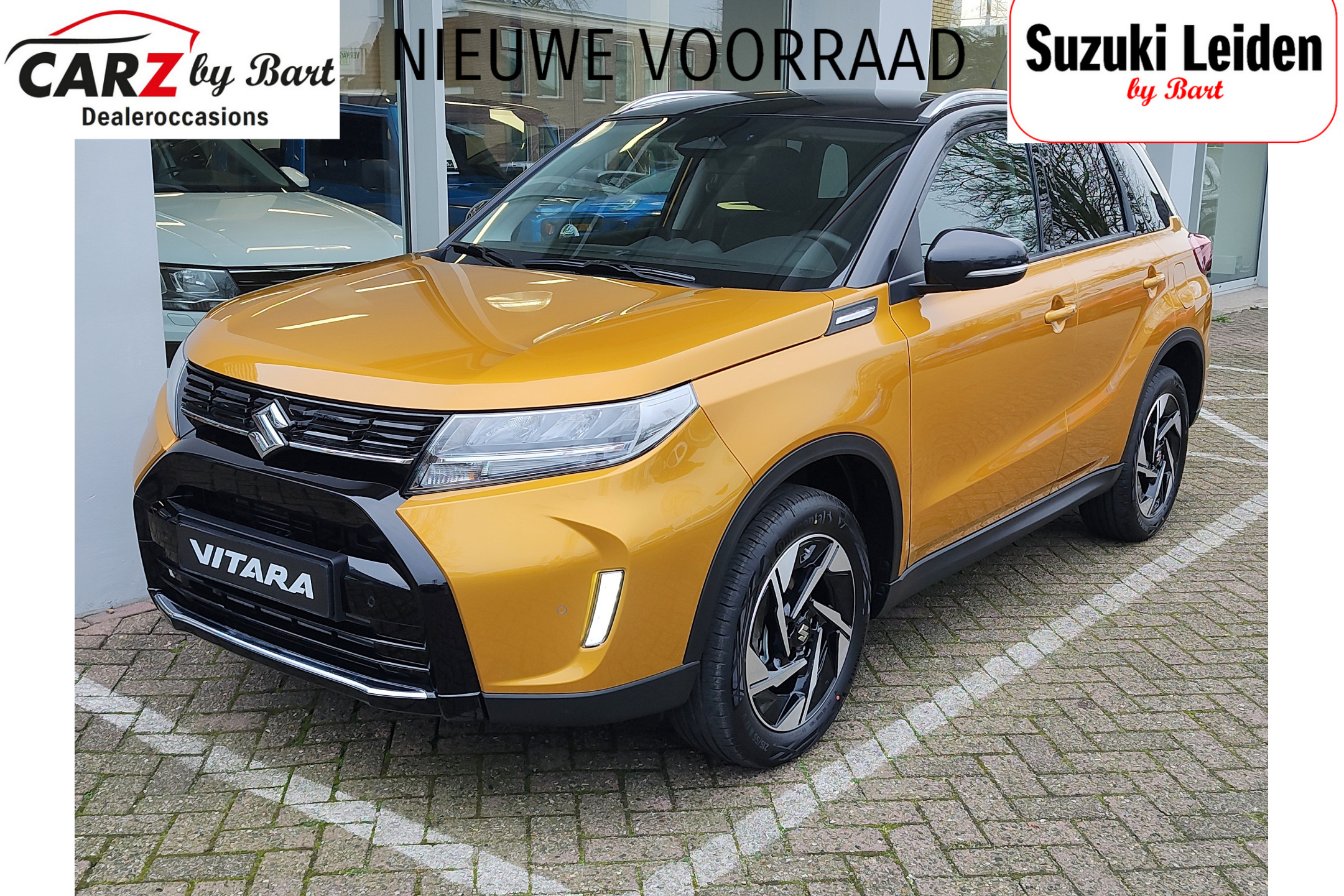 Suzuki Vitara 1.4 BOOSTERJET STYLE SMART HYBRID Direct Beschikbaar | Met 6 JAAR GARANTIE! | Inclusief € 2.000,- Voorraad Voordeel