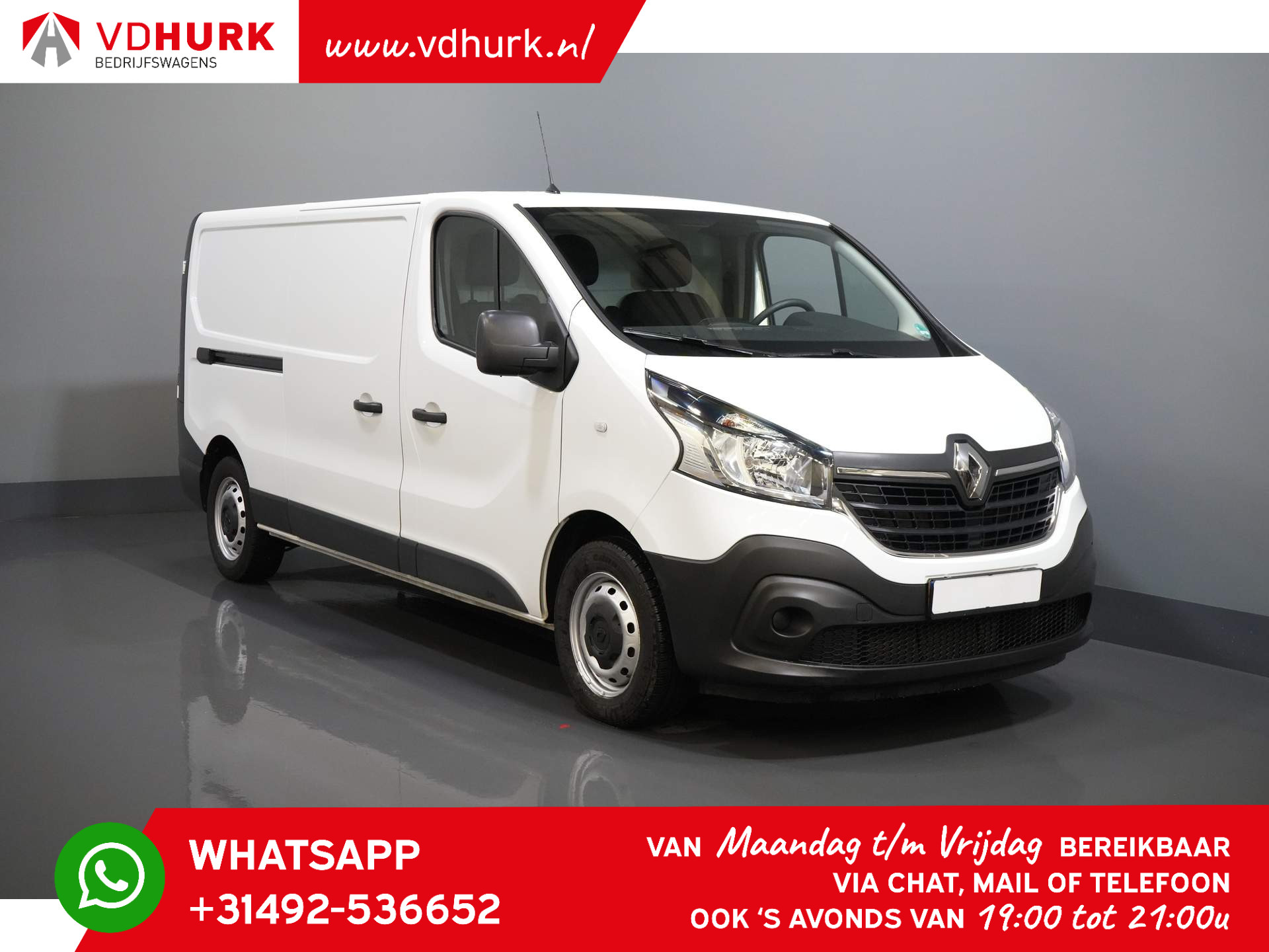 Renault Trafic 2.0 dCi 120 pk L2 3 Pers./ Keyless/ Airco/ PDC