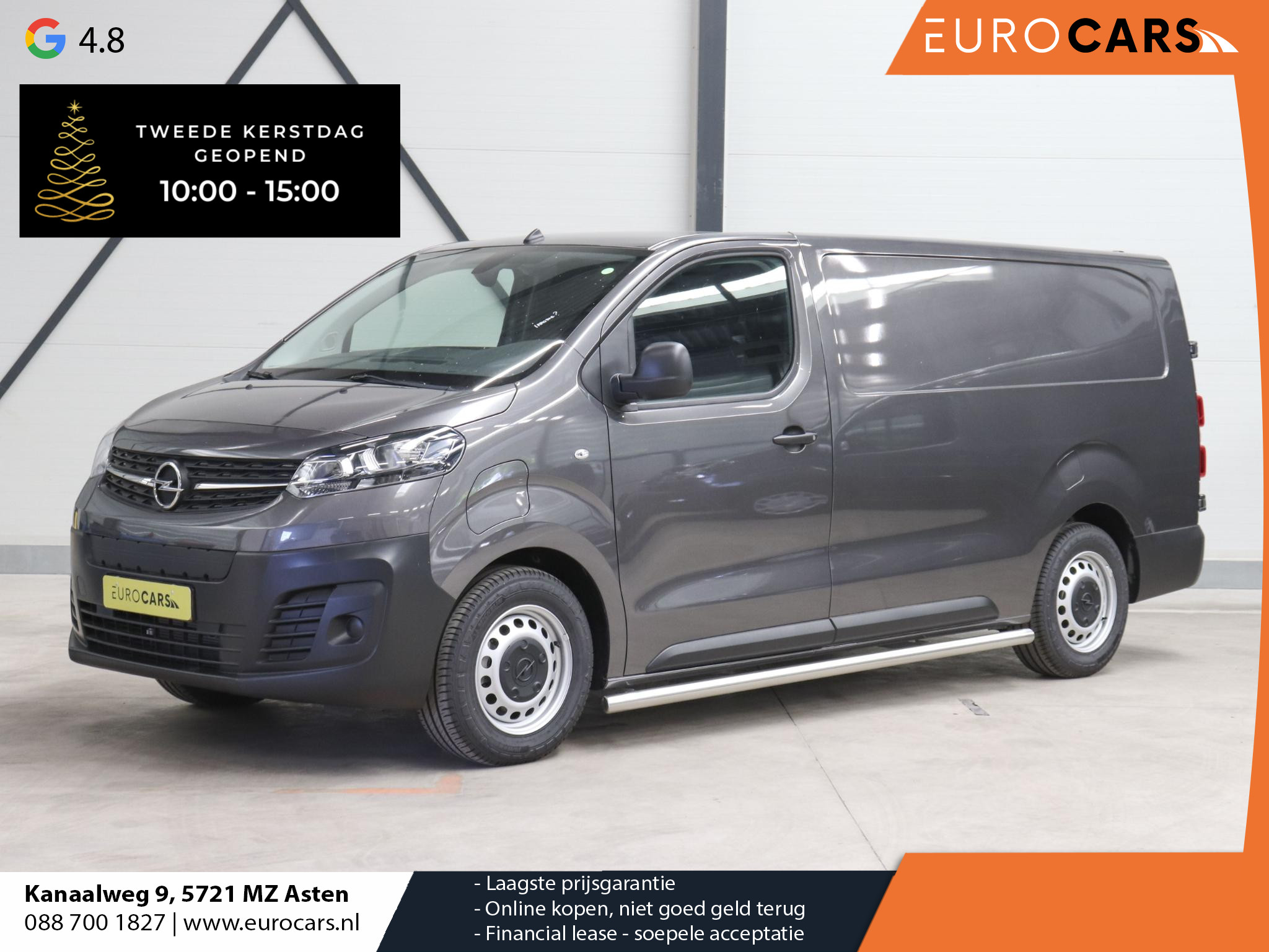 Opel Vivaro 2.0 BlueHDi 145PK L3 Automaat Airco Bluetooth Cruise Control Navigatie Trekhaak