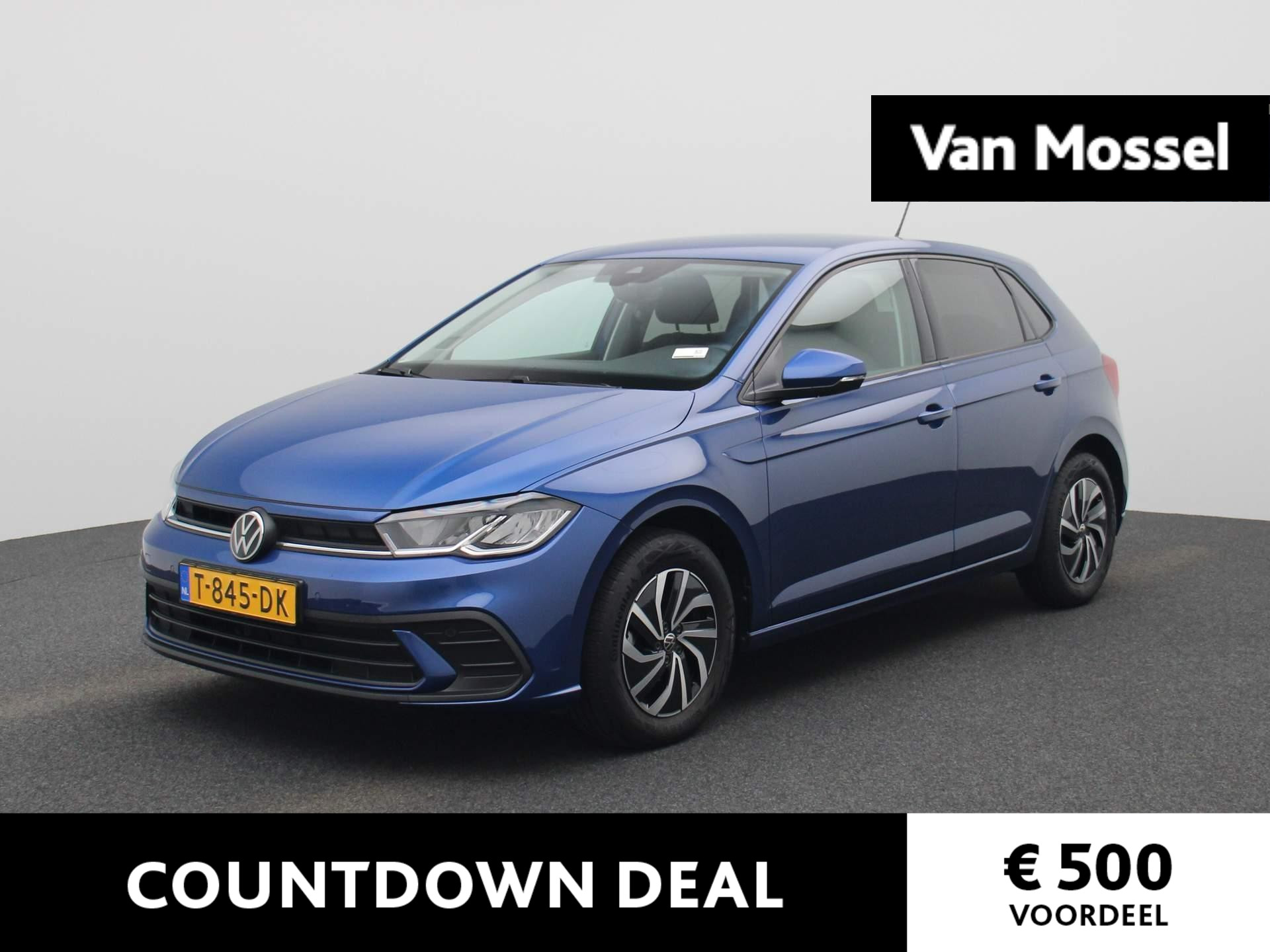 Volkswagen Polo 1.0 TSI Life 95 PK | Navigatie | Parkeersensoren | Digital Cockpit | Apple Carplay | Android Auto | Adaptive Cruise Control | Travel Assist | Airco | LED |