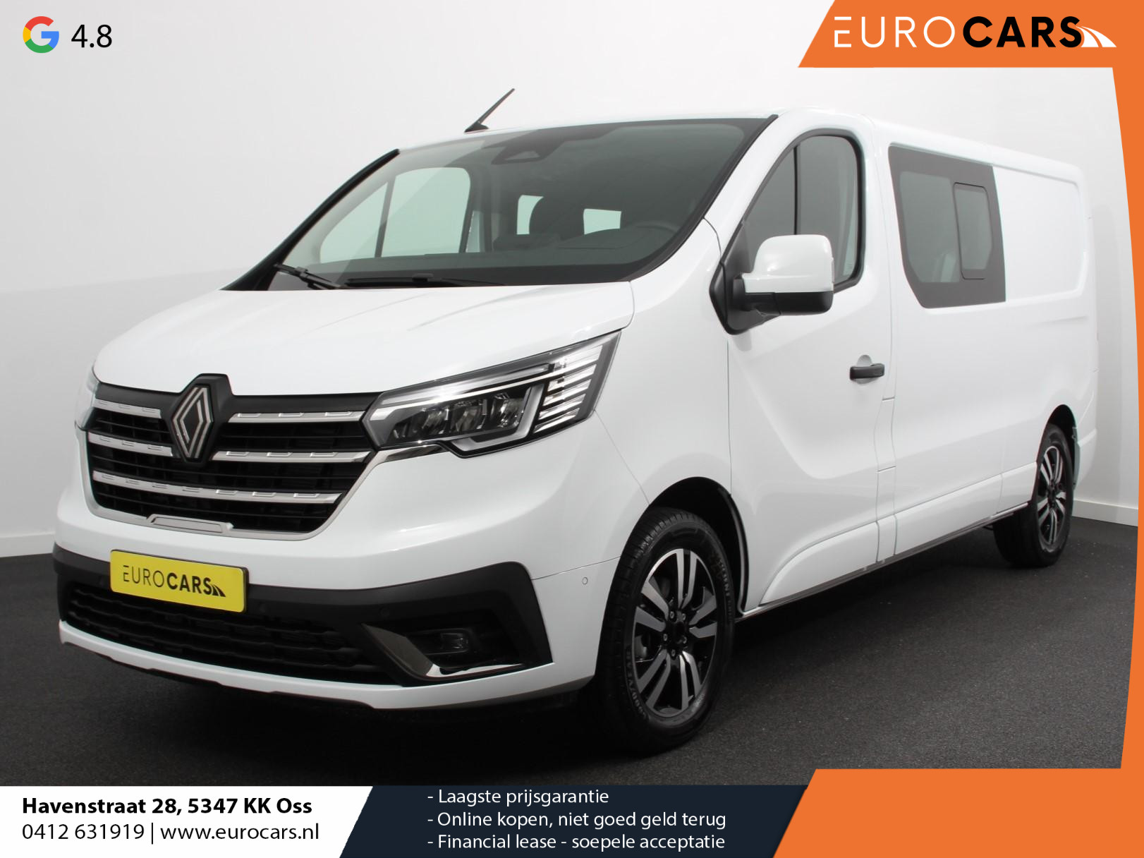 Renault Trafic 2.0 Blue dC1 150 EDC T29 L2H1 Extra DC Demo ! | Navigatie | Airco | Lichtmetalen velgen | Betimmering | Trekhaak | Camera | Parkeer sensoren | Dab