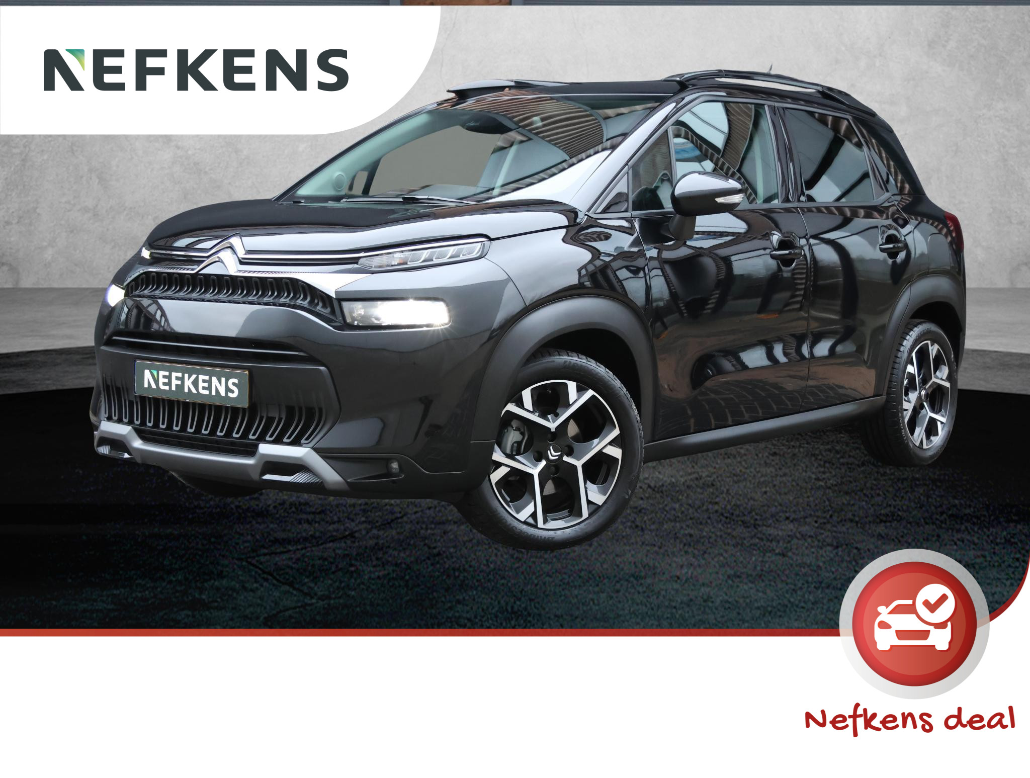 Citroën C3 Aircross 1.2 130PK Max (1ste eig./Camera/Keyless/Climaat/17Inch/PDC/NAV.)