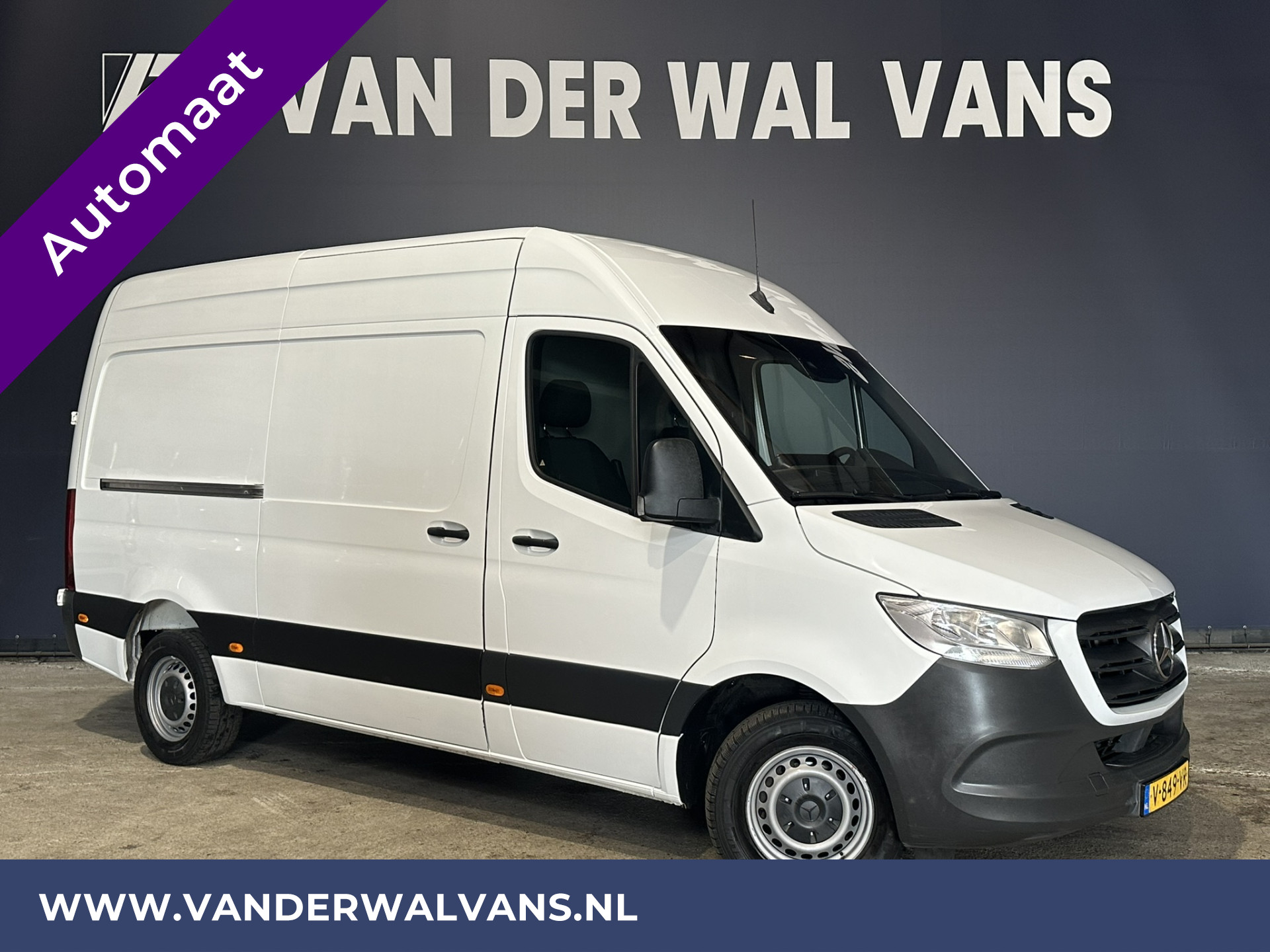 Mercedes-Benz Sprinter 314 CDI 143pk Automaat L2H2 Euro6 Airco | Camera | Navigatie | Cruisecontrol Chauffeursstoel, Trekhaak