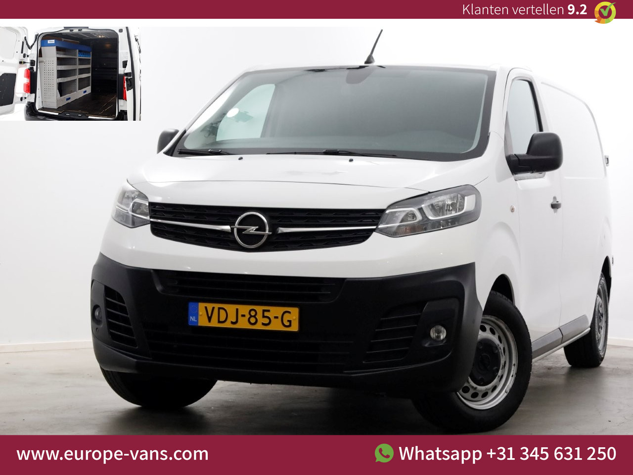 Opel Vivaro 1.5 CDTI 102pk E6 Edition Airco/Navi/Camera 11-2019