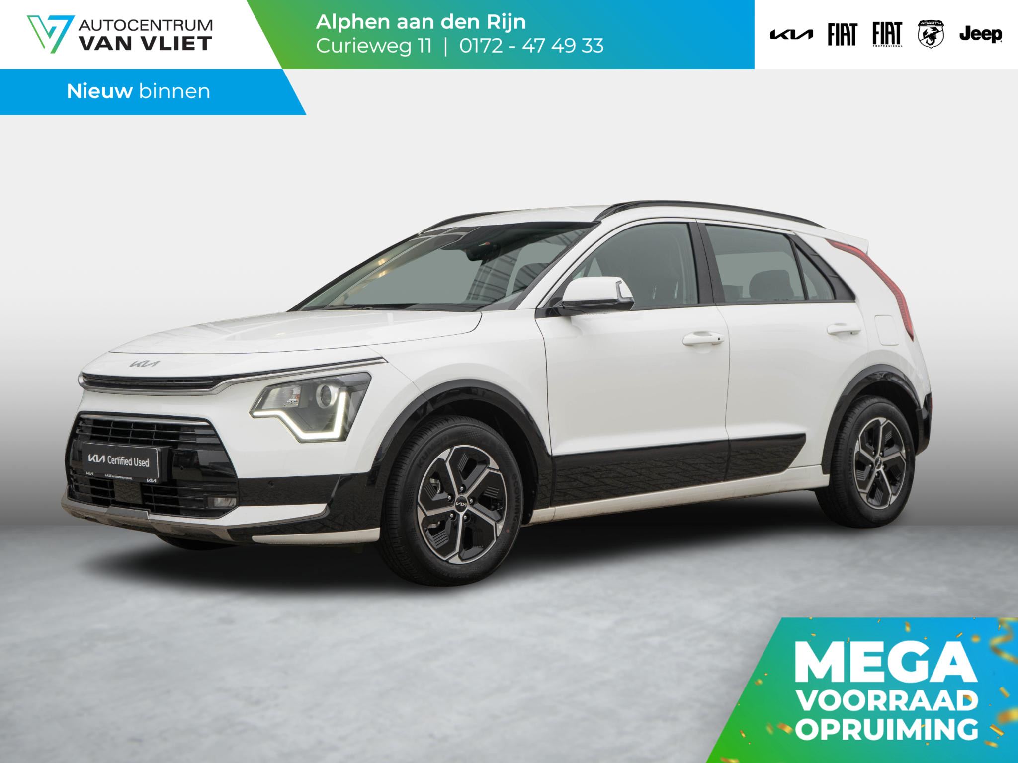 Kia Niro 1.6 GDi Hybrid DynamicLine | Navigatie | achteruitrijcamera |