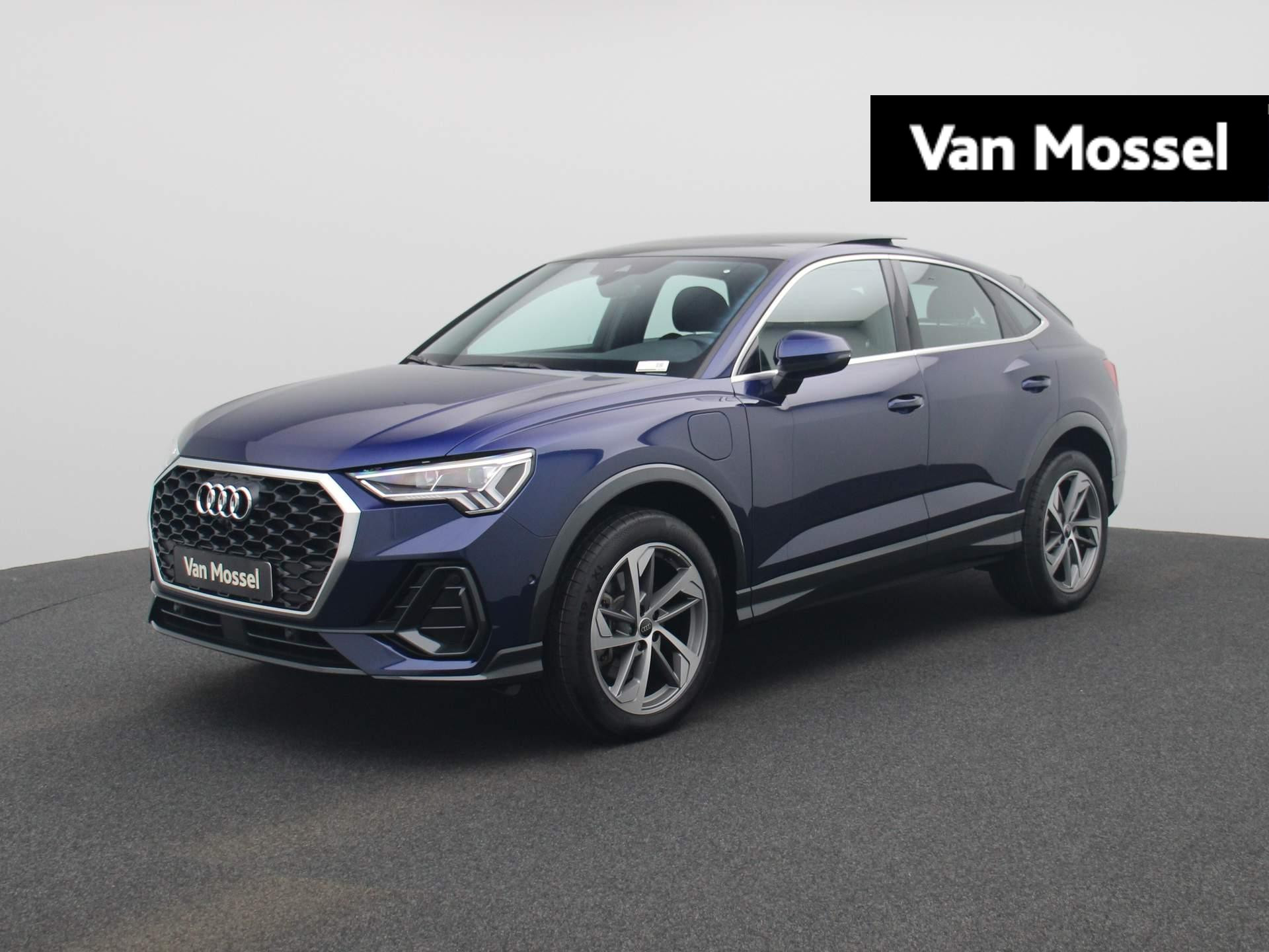 Audi Q3 Sportback 45 TFSI e Advanced Edition 245 PK | Automaat | Navigatie | 360 Camera | Panoramadak | Adaptive Cruise Control | Climate Control | Stoelverwarming | Parkeersensoren | Virtual Cockpit | LED | Lichtmetalen velgen |