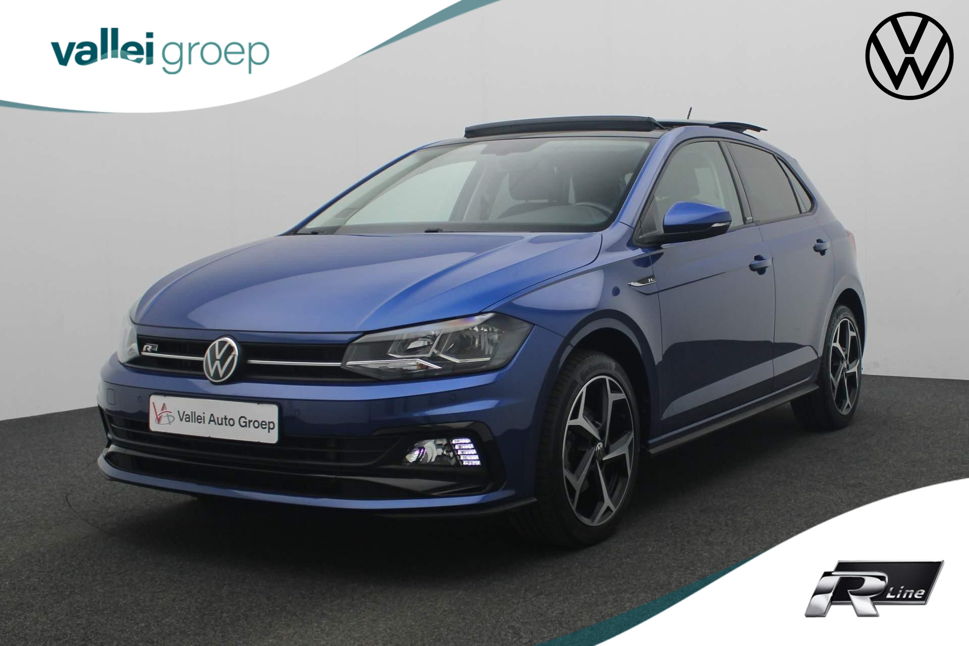 Volkswagen Polo 1.0 TSI 110PK DSG Comfortline United | R-Line ext. | Pano | 17 inch | Navi | ACC | Parkeersensoren voor/achter | Apple Carplay / Android Auto