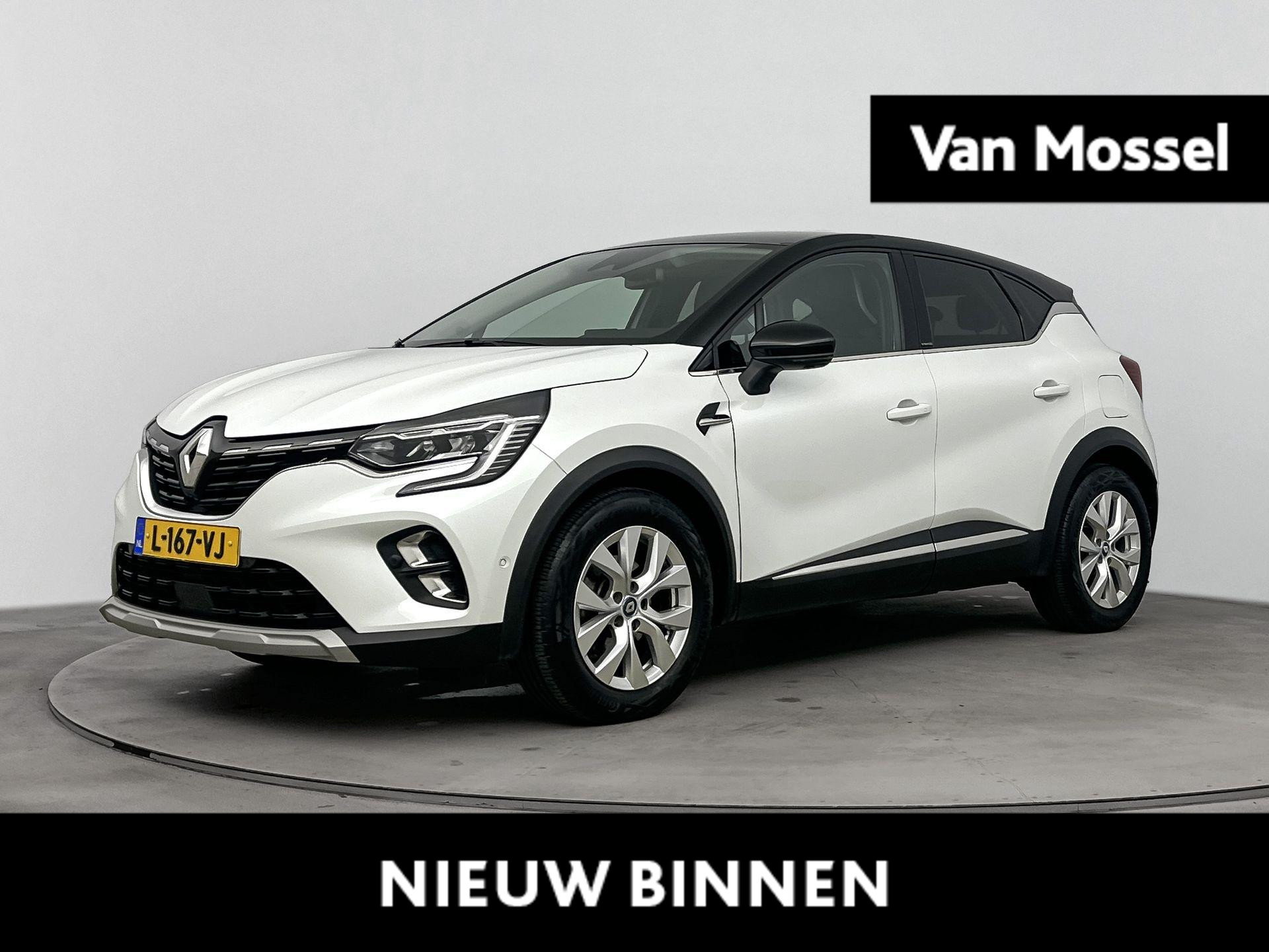 Renault Captur 1.6 E-Tech Plug-in Hybrid 160Pk Business | Navigatie | Apple & Android Carplay | Parkeersensoren Voor & Achter | Trekhaak | 360 Camera | Climate Control | Privacy Glass | Cruise Control | Bose Premium Sound |