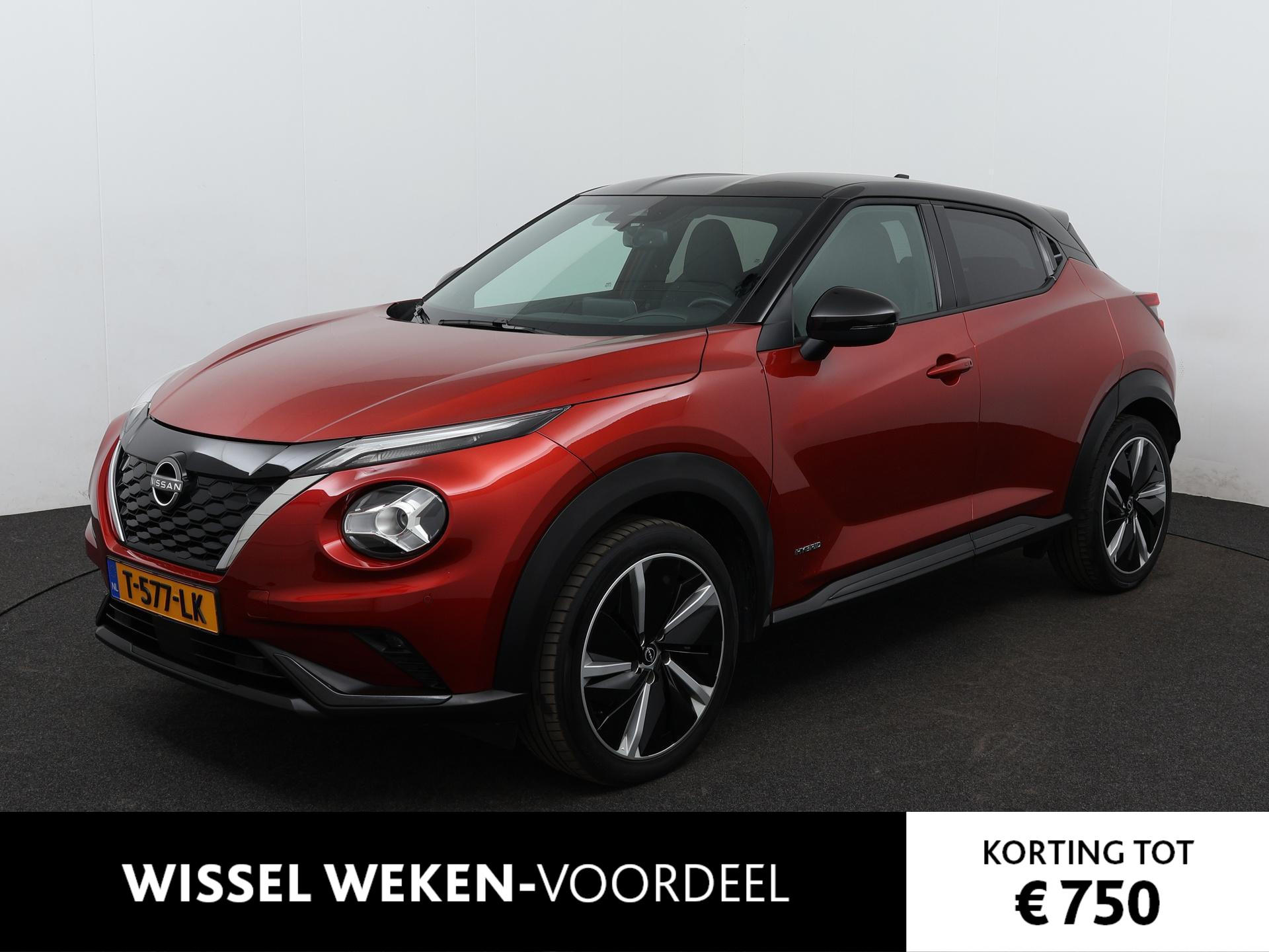 Nissan Juke 1.6 - 143PK Hybrid N-Design | Climate Control | Navigatie | Half-Lederen bekleding | Lichtmetalen velgen | Parkeersensoren | LED Lampen | Camera |