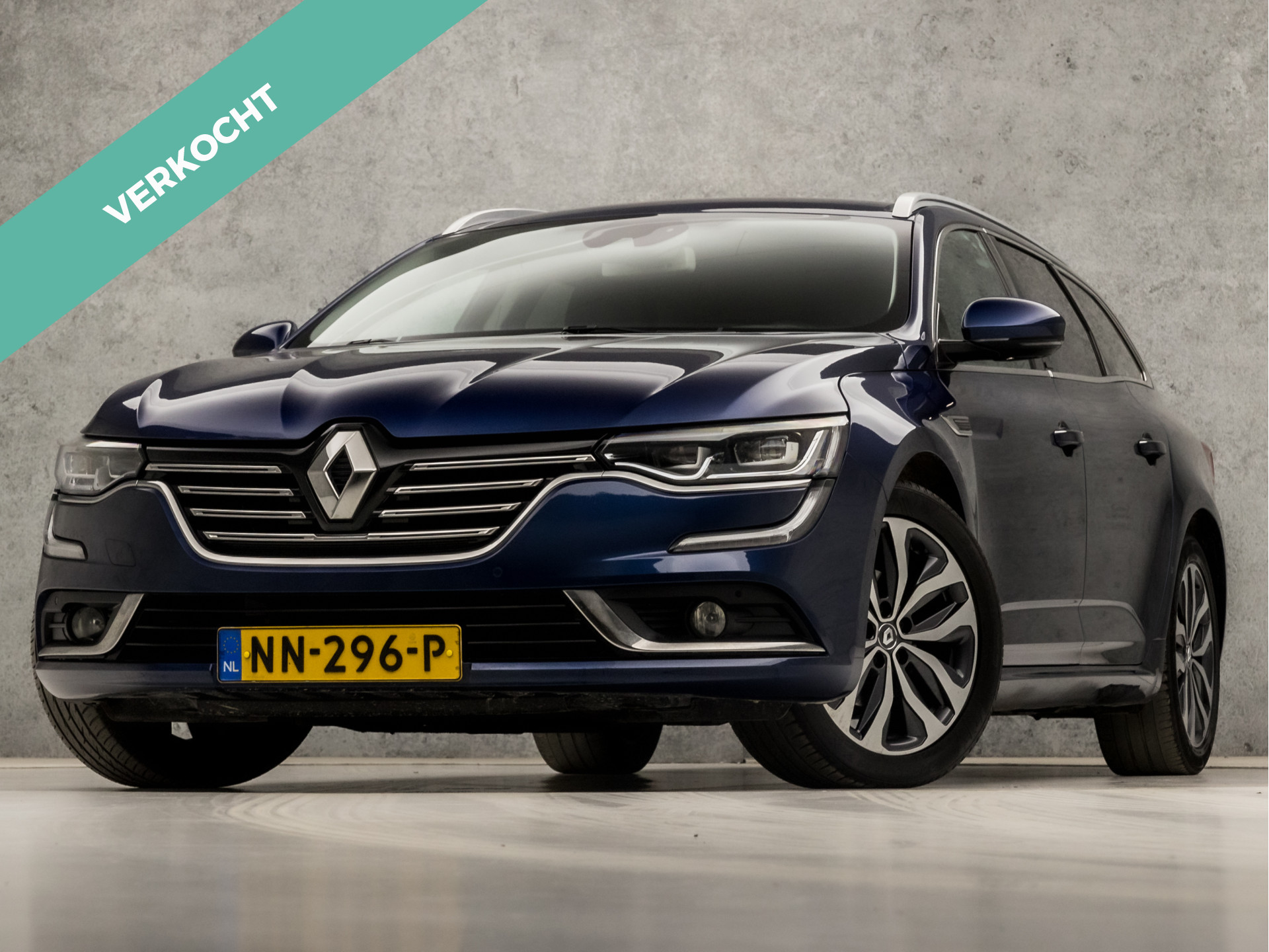 Renault Talisman Estate 1.5 dCi Intens Automaat (GROOT NAVI, DIGITAL COCKPIT, CAMERA, LEDER, GETINT GLAS, LED KOPLAMPEN, SPORTSTOELEN, CRUISE, PARKEERSENSOREN, NIEUWE APK, NIEUWSTAAT)